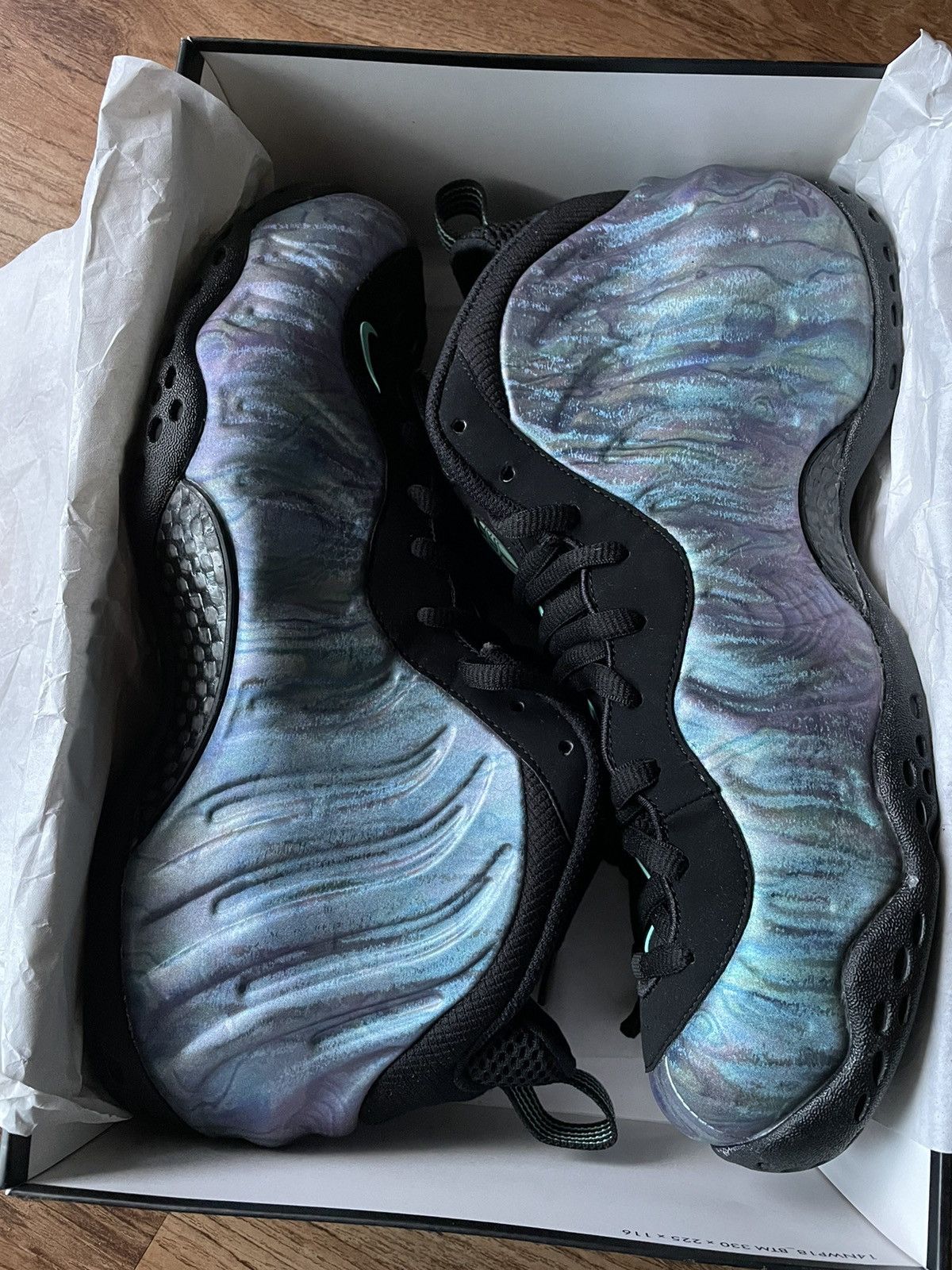 Nike Nike Air Foamposite One Premium Abalone Size US 12 / EU 45 - 2 Thumbnail