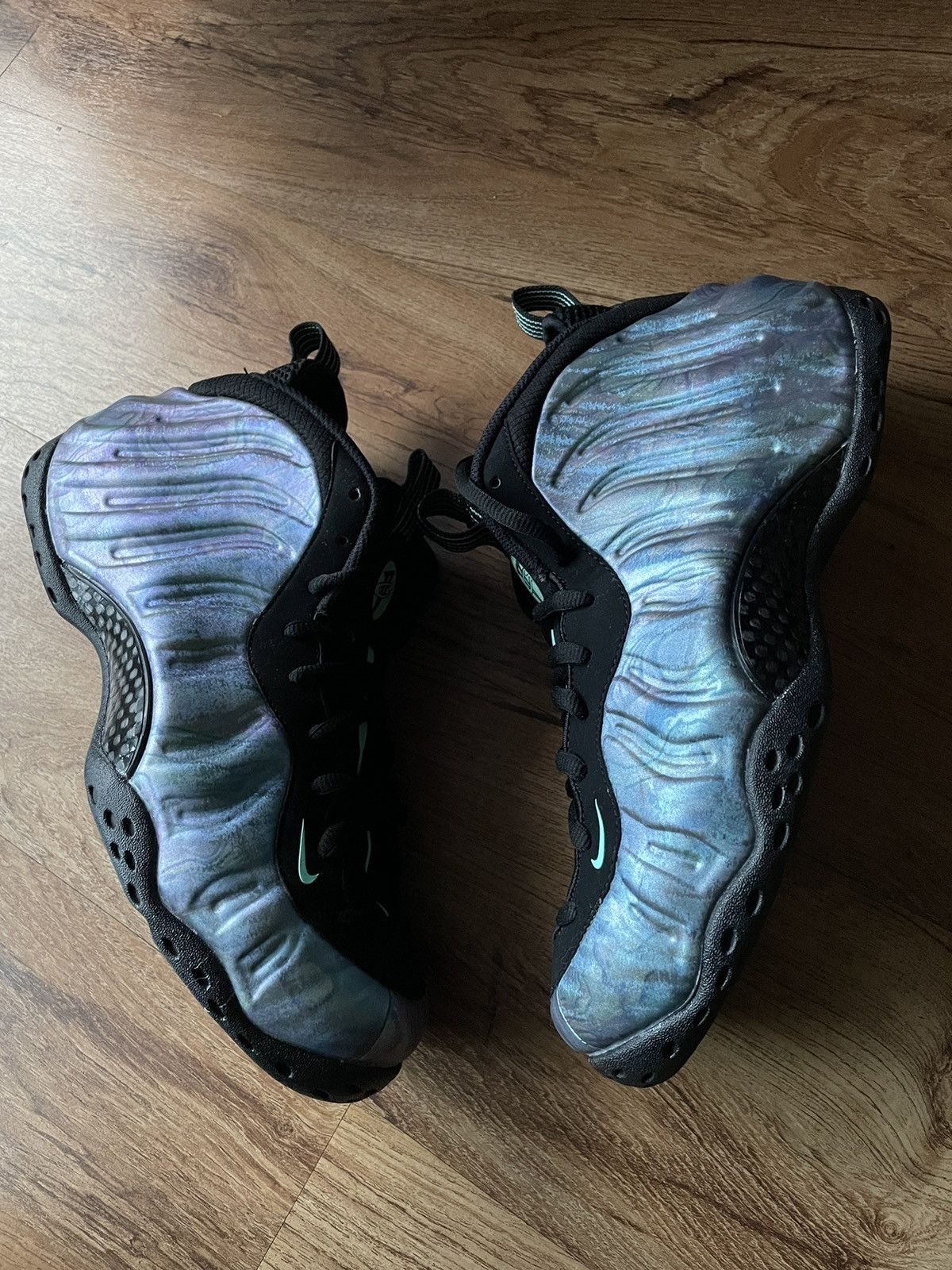 Nike Nike Air Foamposite One Premium Abalone Size US 12 / EU 45 - 3 Thumbnail