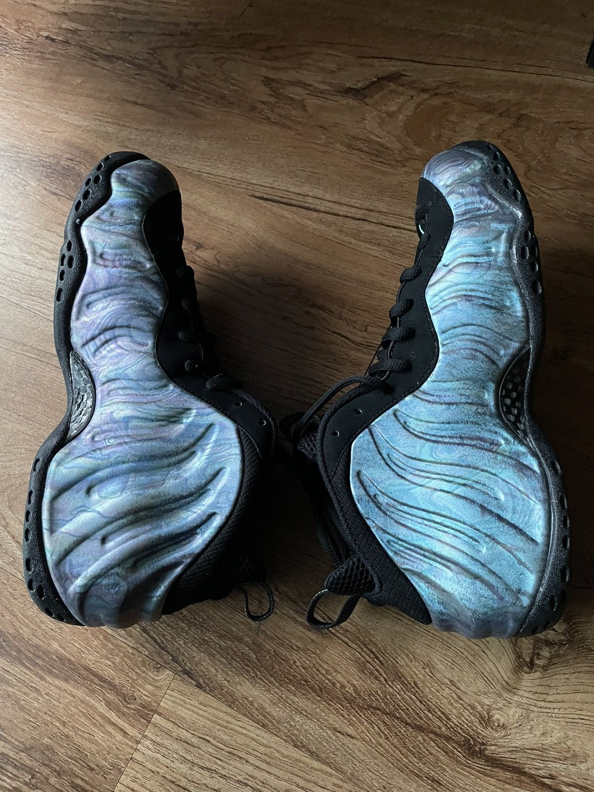 Nike Nike Air Foamposite One Premium Abalone Size US 12 / EU 45 - 4 Thumbnail