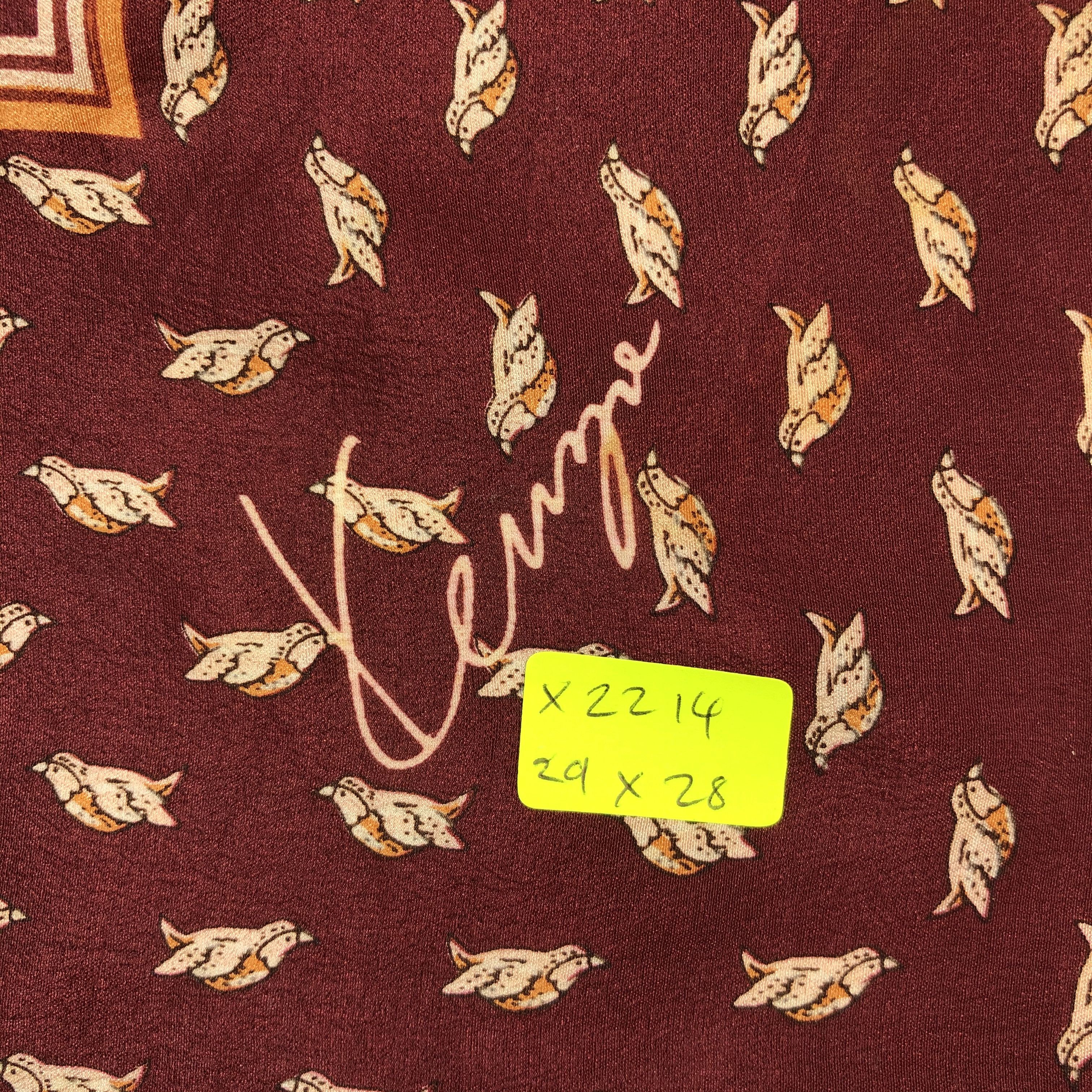 Vintage Vintage Kenzo Silk Scarf Size ONE SIZE - 6 Thumbnail