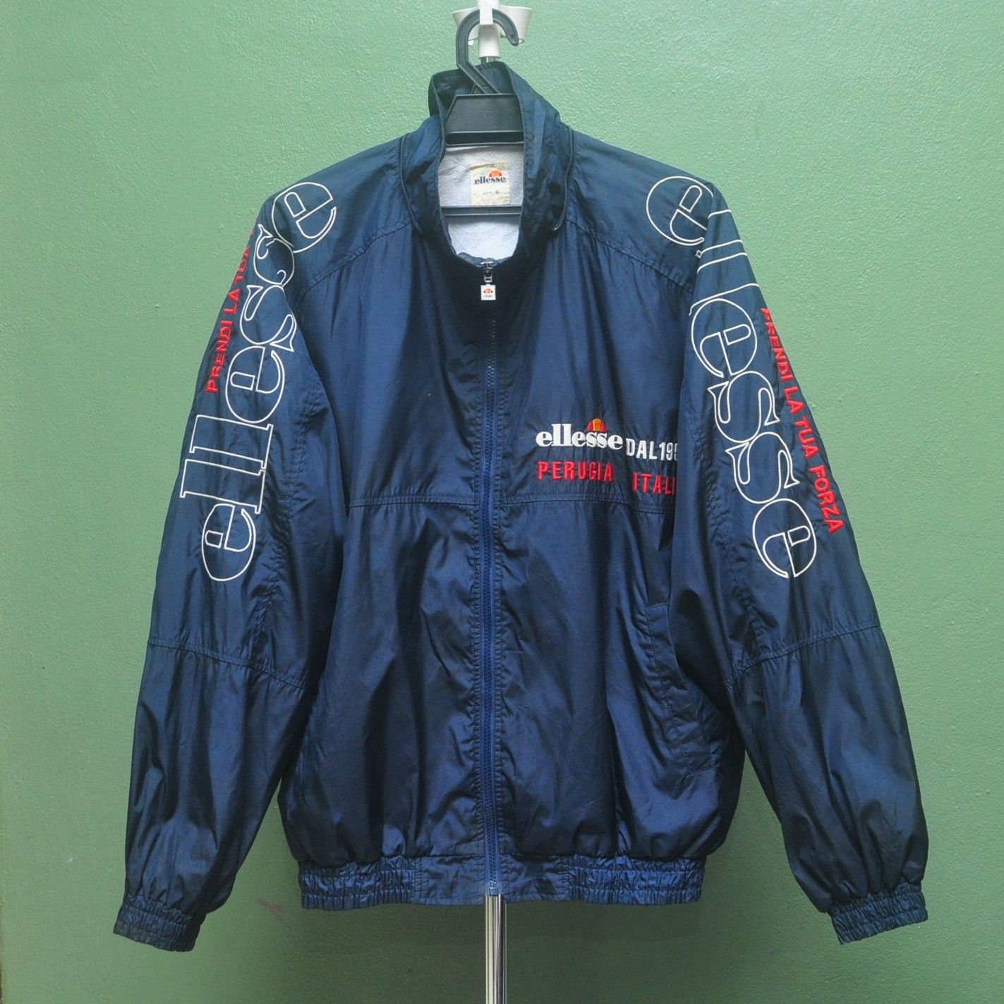 Ellesse × Japanese Brand × Vintage Vintage Ellesse Big Logo Perugia Italia Designer Style Size US XL / EU 56 / 4 - 1 Thumbnail