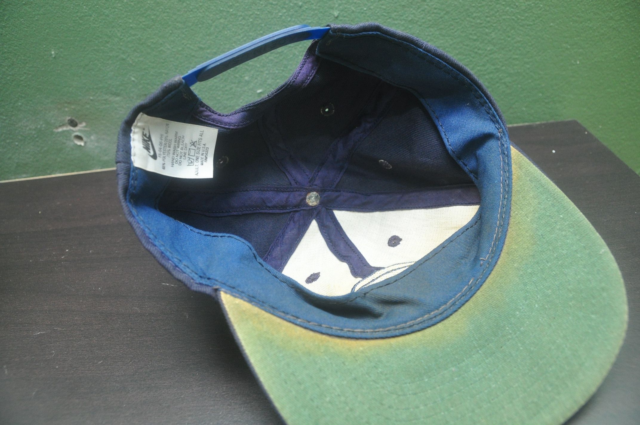 Nike Vintage Nike 90s Made In USA Cap Designer Fashion Style Size ONE SIZE - 4 Thumbnail