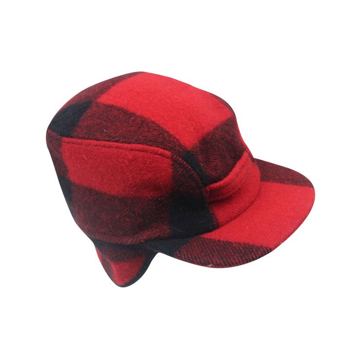 Vintage Vintage Filson Mackinaw Wool Buffalo Plaid Trapper Hat | Grailed