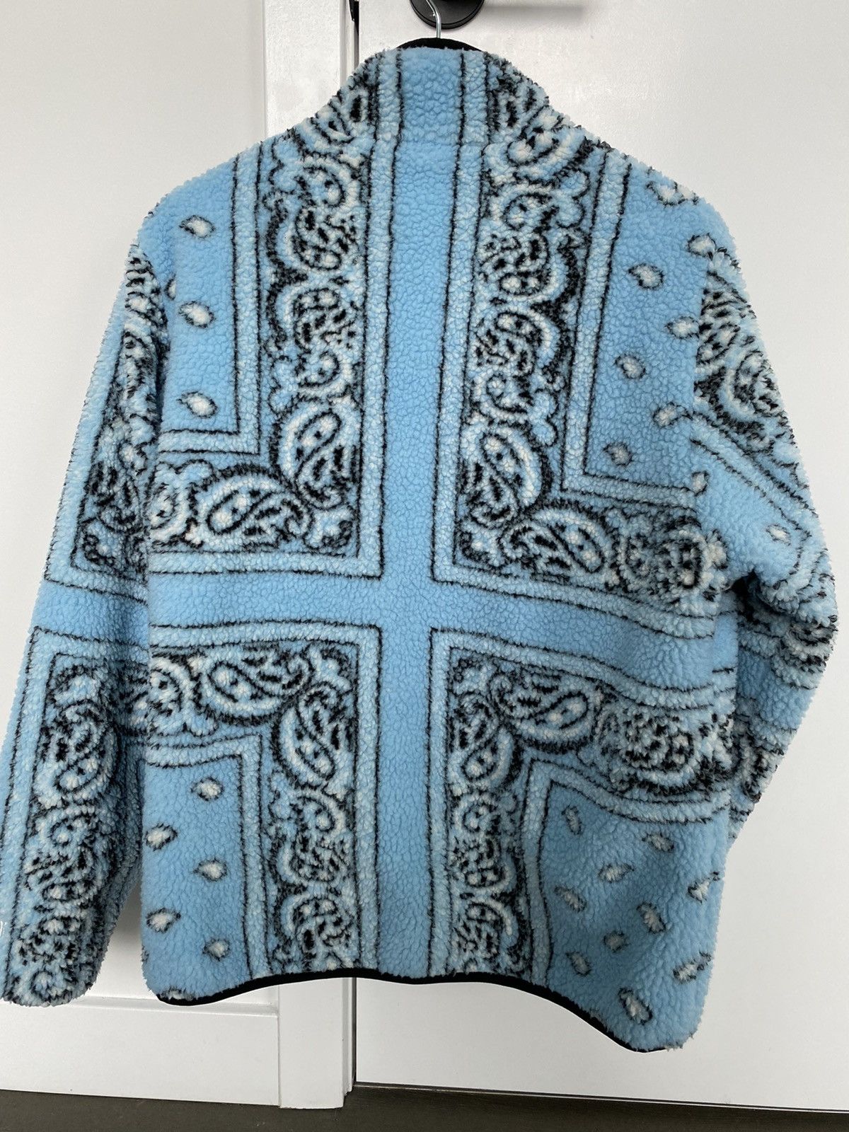 Supreme Supreme Reversible Bandana Fleece Jacket Size US L / EU 52-54 / 3 - 3 Thumbnail