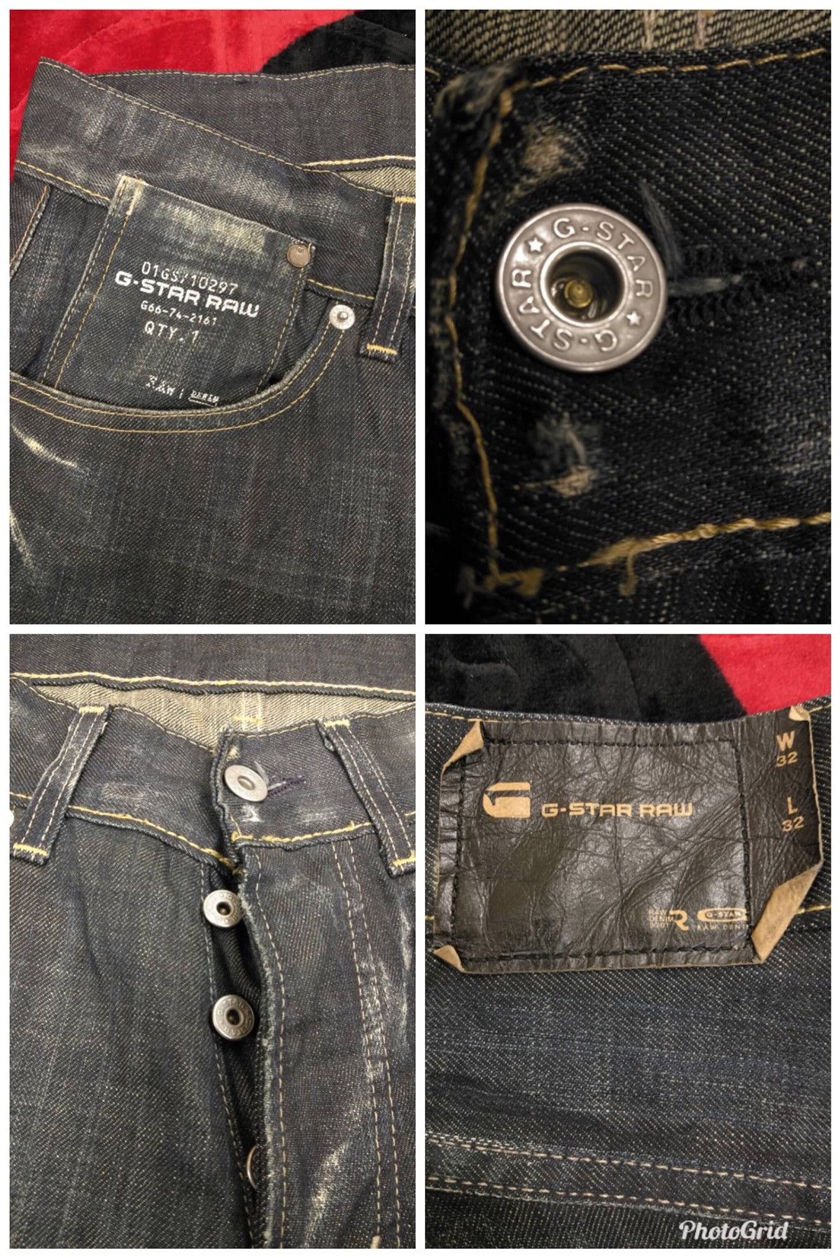 G-Star G-star Raw Jeans Size US 32 / EU 48 - 10 Thumbnail