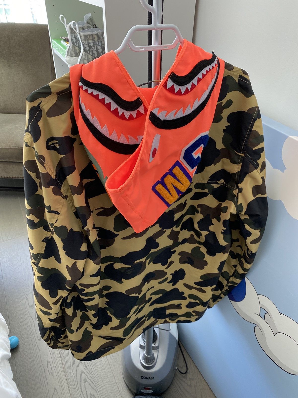Bape Bape Camo Shark jacket Size US L / EU 52-54 / 3 - 2 Thumbnail