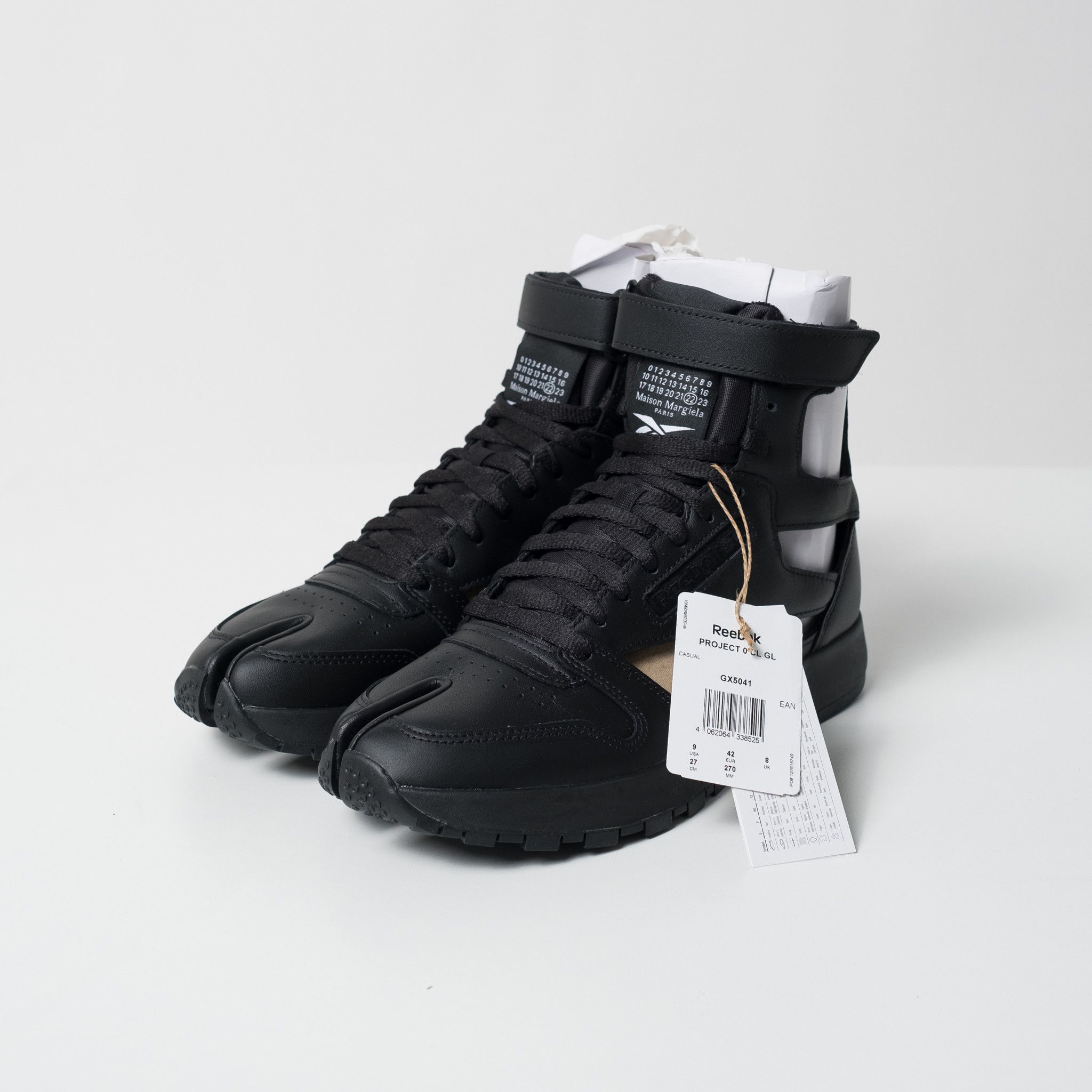 Reebok MAISON MARGIELA Reebok Classic Leather Tabi Hi Sneakers | Grailed