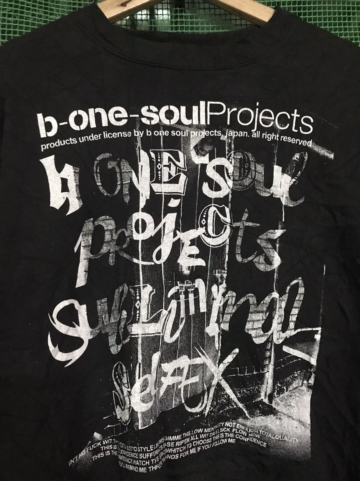 If Six Was Nine B One Soul Projects Sweatshirt Crewneck Size US M / EU 48-50 / 2 - 2 Thumbnail