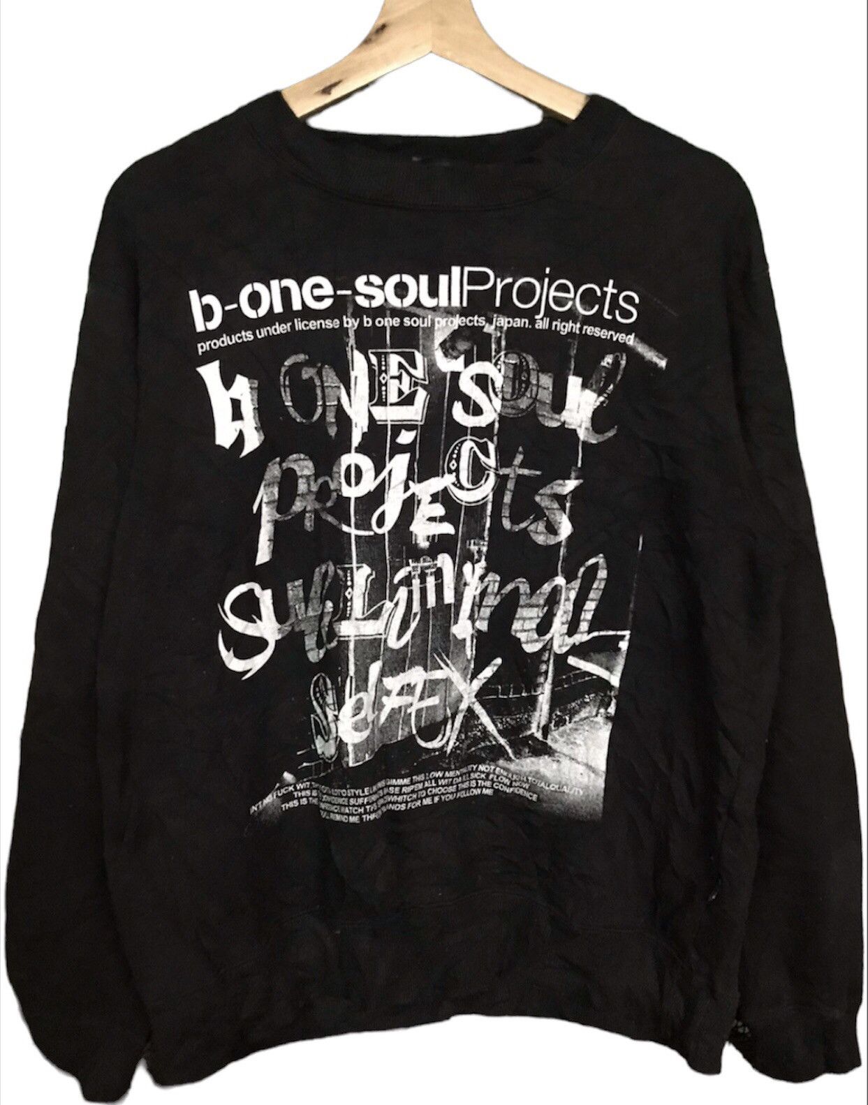 B One Soul Projects Sweatshirt Crewneck