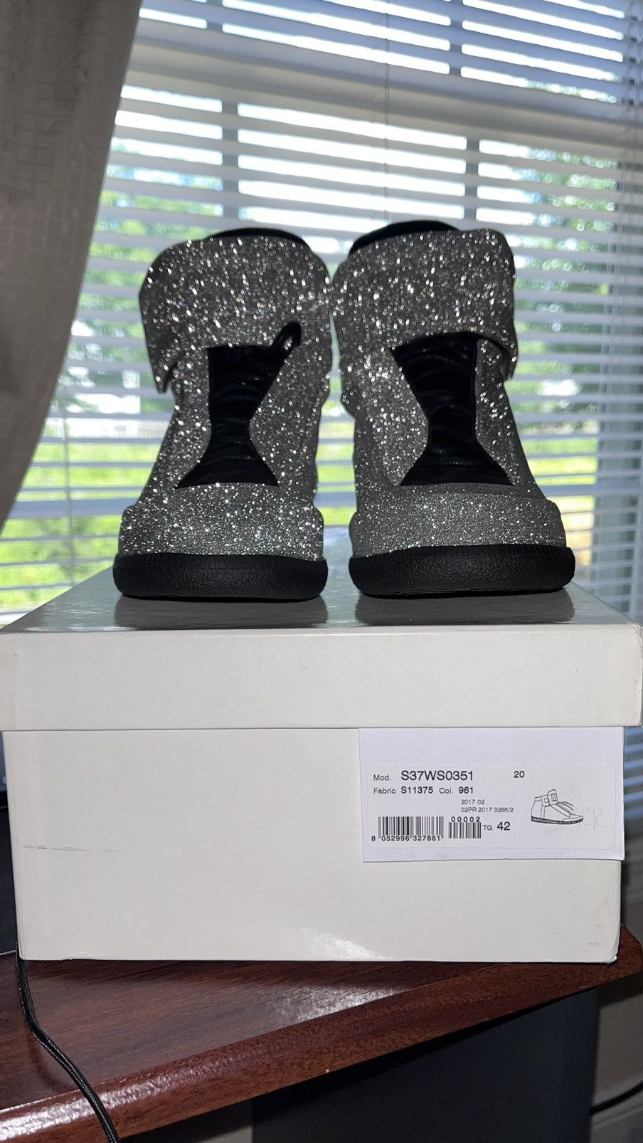Maison Margiela Silver Maison Margiela Future Highs Size US 9 / EU 42 - 2 Thumbnail