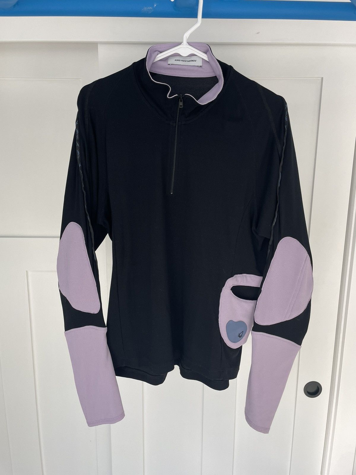 Kiko Kostadinov Muriseay Pocket Top Black Lavender | Grailed