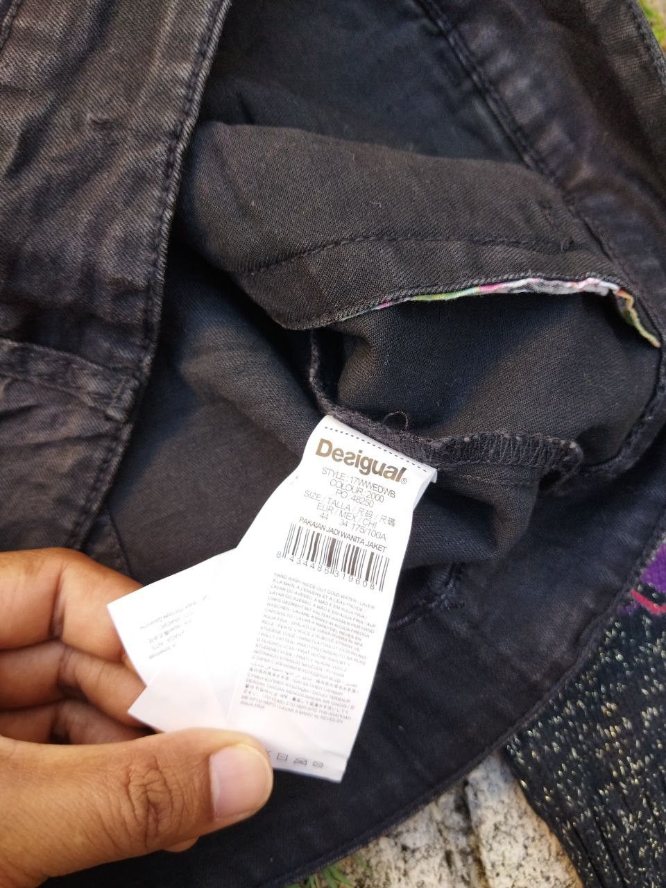 Desigual Desigual Stretch Distressed Look Denim Jacket Size M / US 6-8 / IT 42-44 - 9 Thumbnail