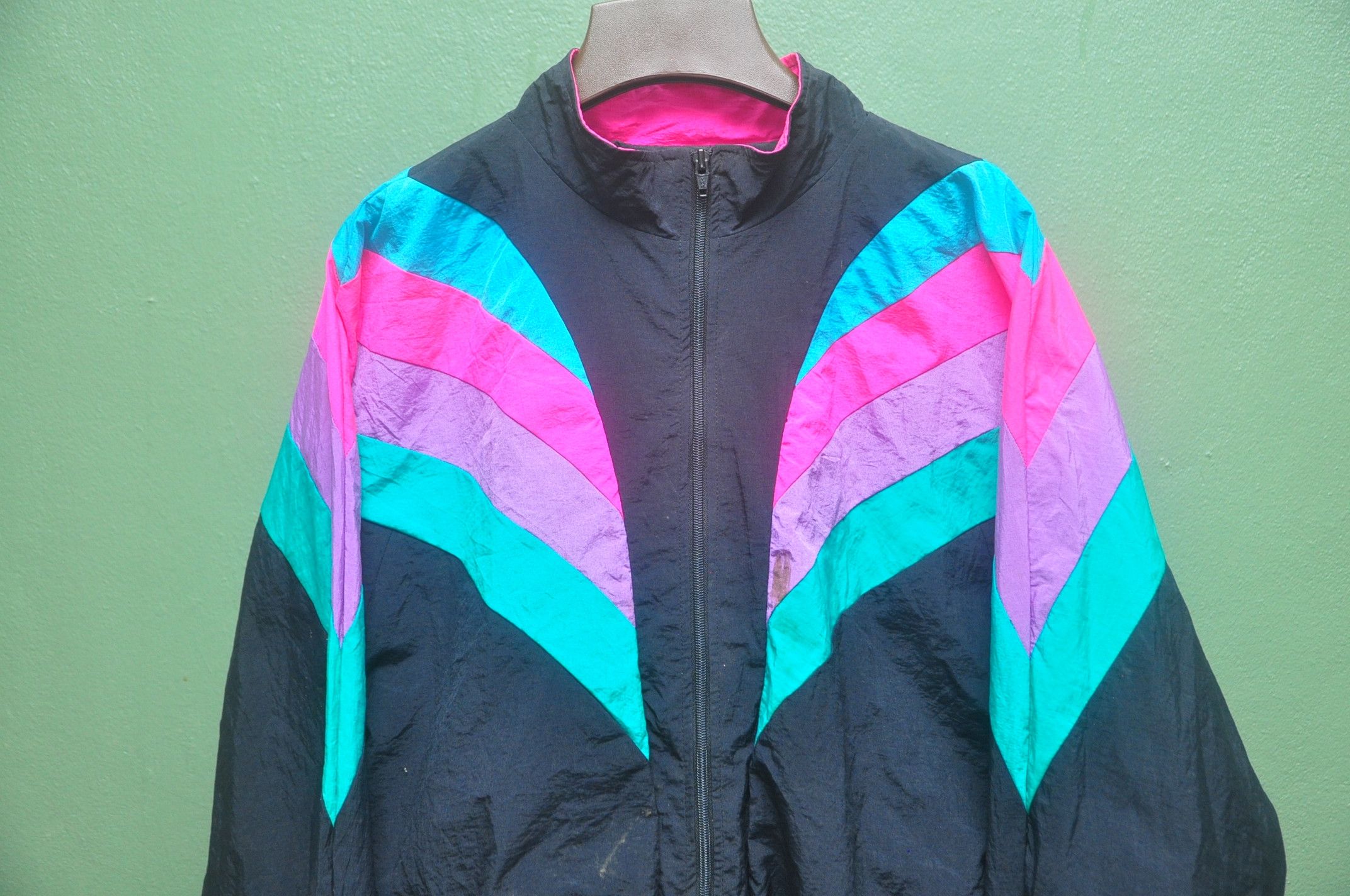 Japanese Brand Vintage Michele Palmer Made In Usa Multicolour Size US L / EU 52-54 / 3 - 3 Thumbnail