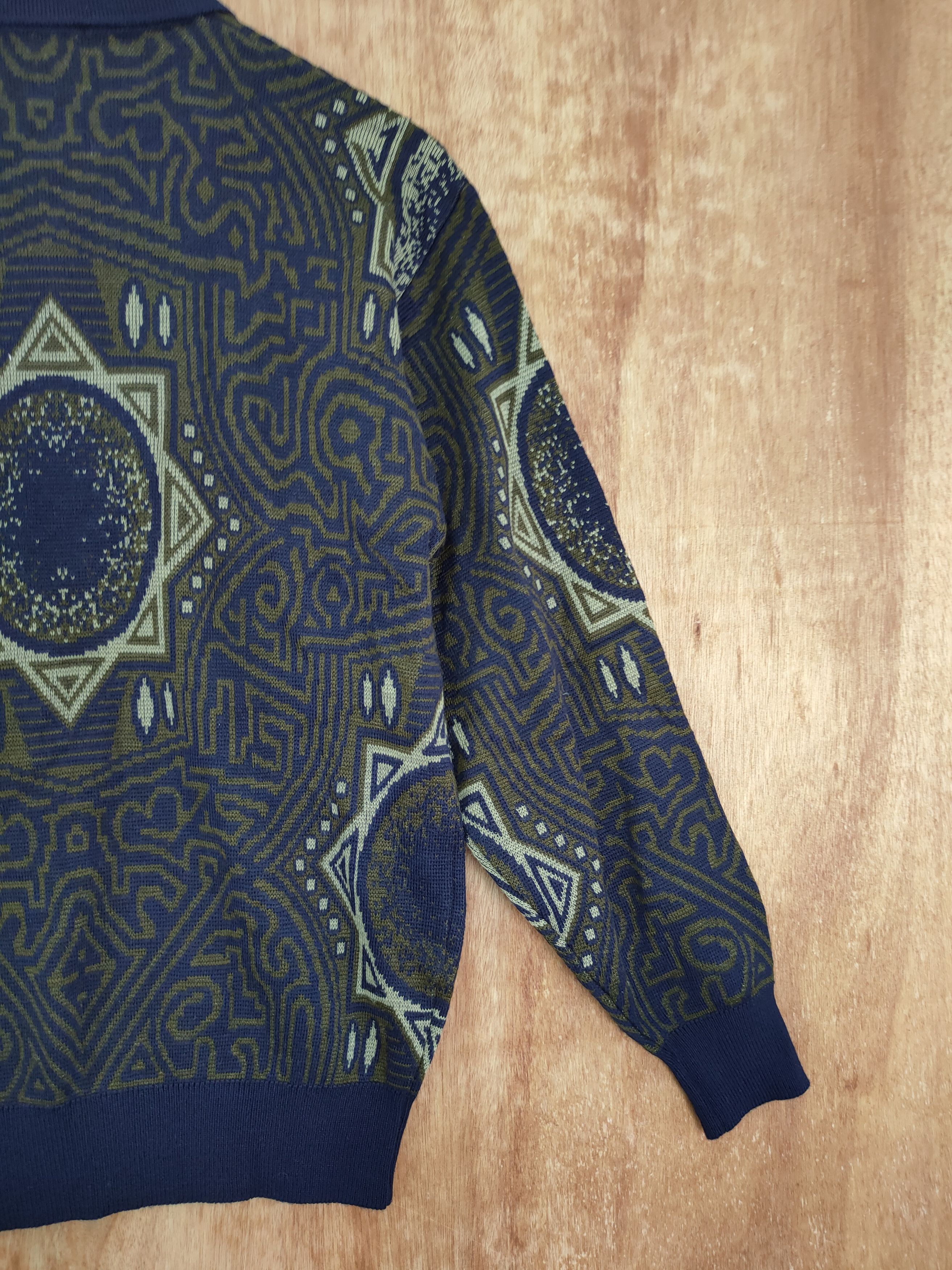 Vintage Dulwije sweatshirt art knit navajo vintage #4135 Size US M / EU 48-50 / 2 - 8 Thumbnail