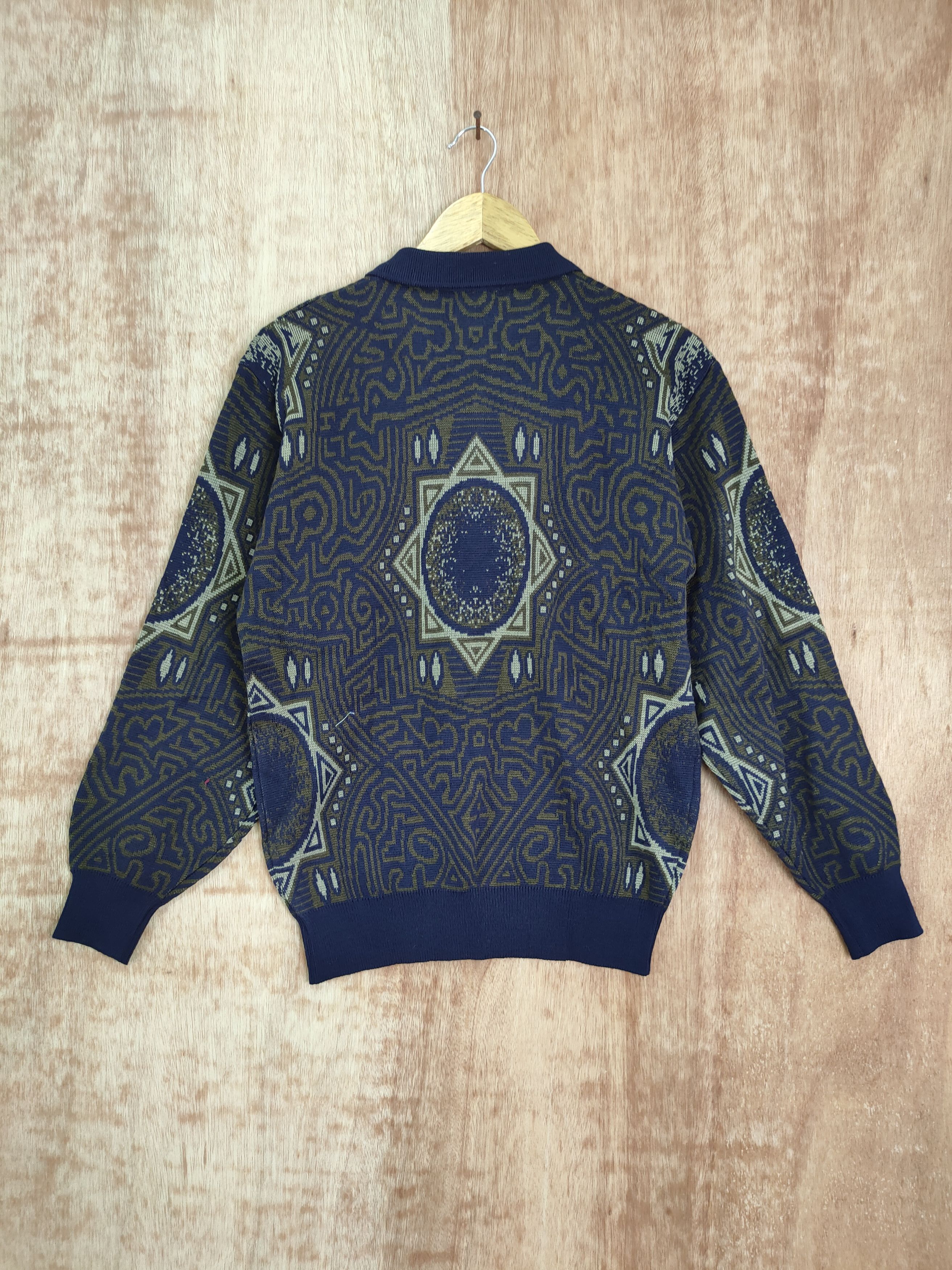 Vintage Dulwije sweatshirt art knit navajo vintage #4135 Size US M / EU 48-50 / 2 - 6 Thumbnail