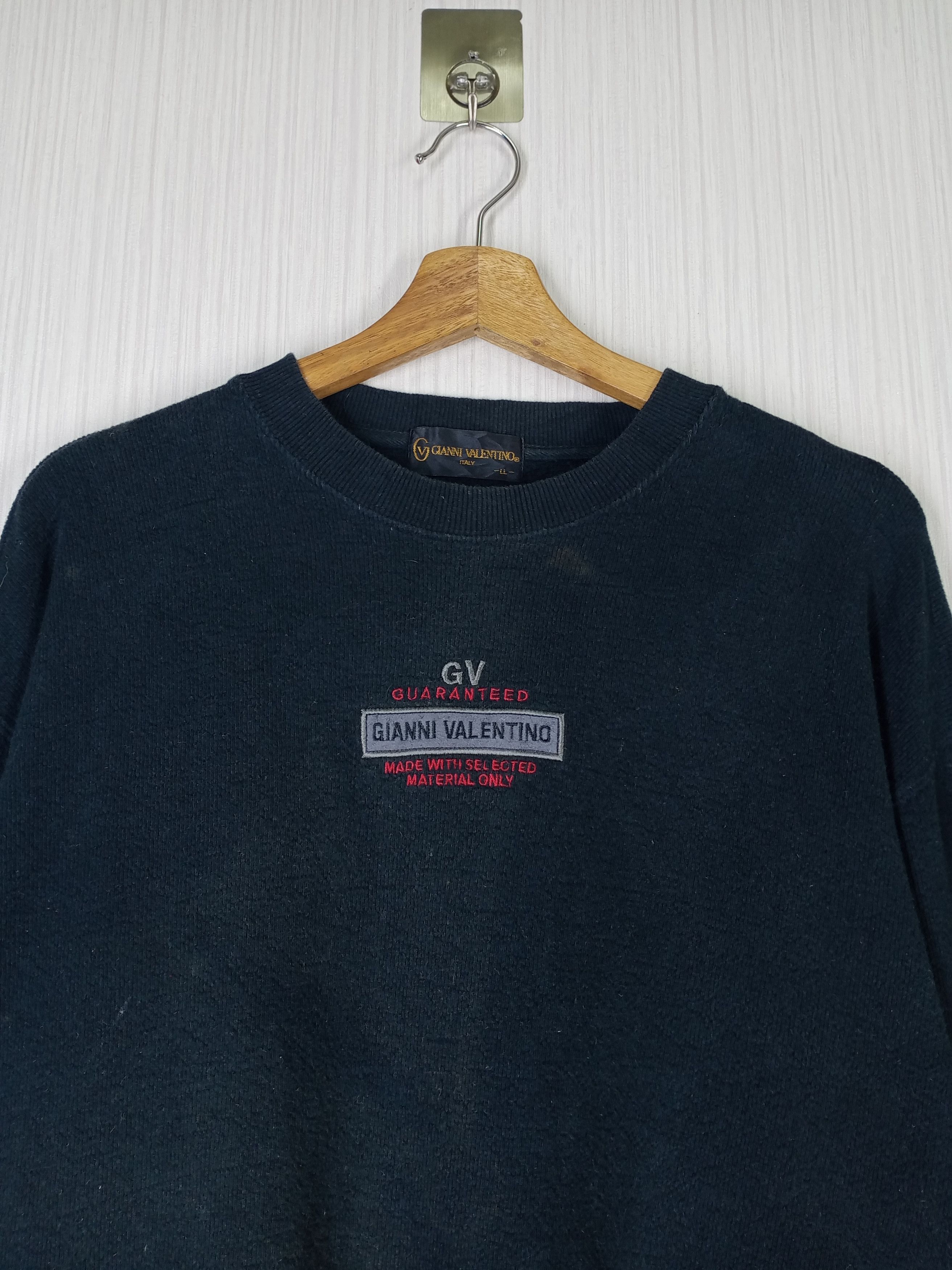 Gianni Valentino × Valentino × Vintage VINTAGE GIANNI VALENTINO MEDIUM LOGO DISTRESSED Size US L / EU 52-54 / 3 - 2 Thumbnail