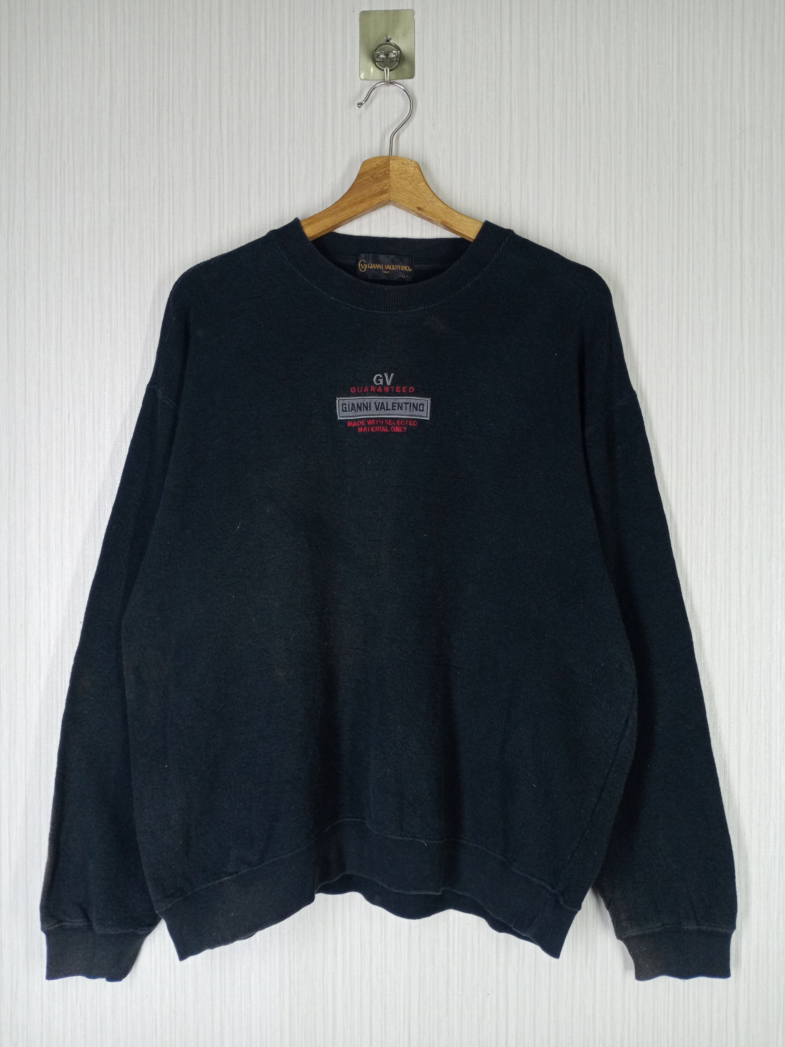 Gianni Valentino × Valentino × Vintage VINTAGE GIANNI VALENTINO MEDIUM LOGO DISTRESSED Size US L / EU 52-54 / 3 - 1 Thumbnail