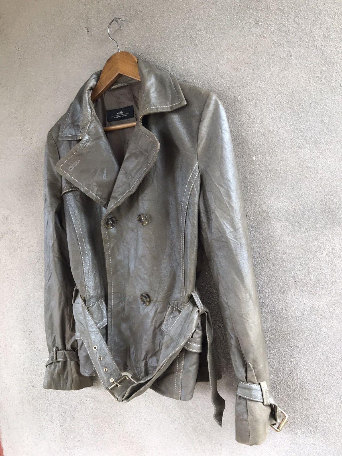 Max Mara × Seditionaries RARE MAX MARA DOUBLE COLLAR JACKET SEDITIONARIES STYLE Size M / US 6-8 / IT 42-44 - 3 Thumbnail