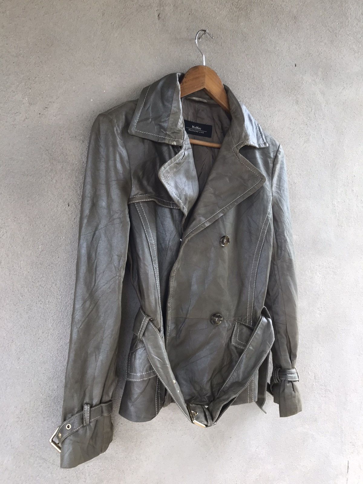 Max Mara × Seditionaries RARE MAX MARA DOUBLE COLLAR JACKET SEDITIONARIES STYLE Size M / US 6-8 / IT 42-44 - 4 Thumbnail