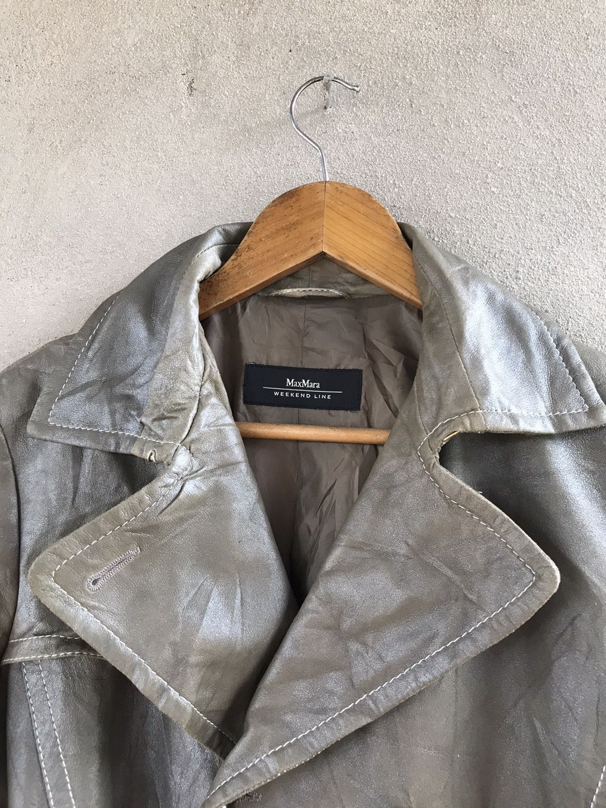 Max Mara × Seditionaries RARE MAX MARA DOUBLE COLLAR JACKET SEDITIONARIES STYLE Size M / US 6-8 / IT 42-44 - 9 Thumbnail