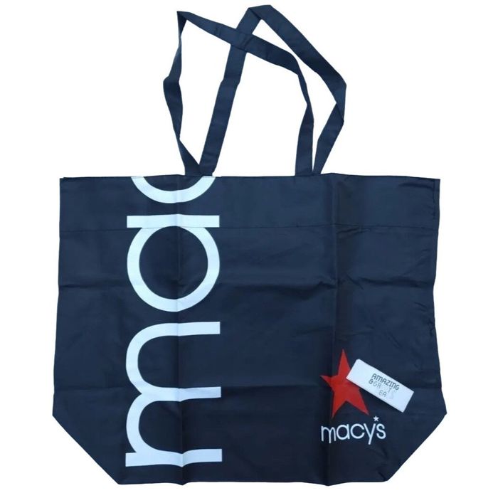 Macys MACY'S Reusable Shopping Bag From Beach to Bag Pack Of 2 New