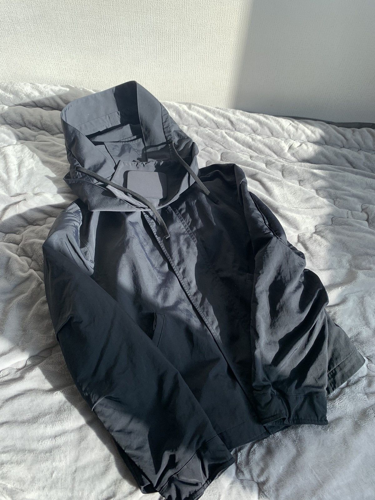 image of Bottega Veneta Technical Jacket in Navy, Men's (Size Medium)