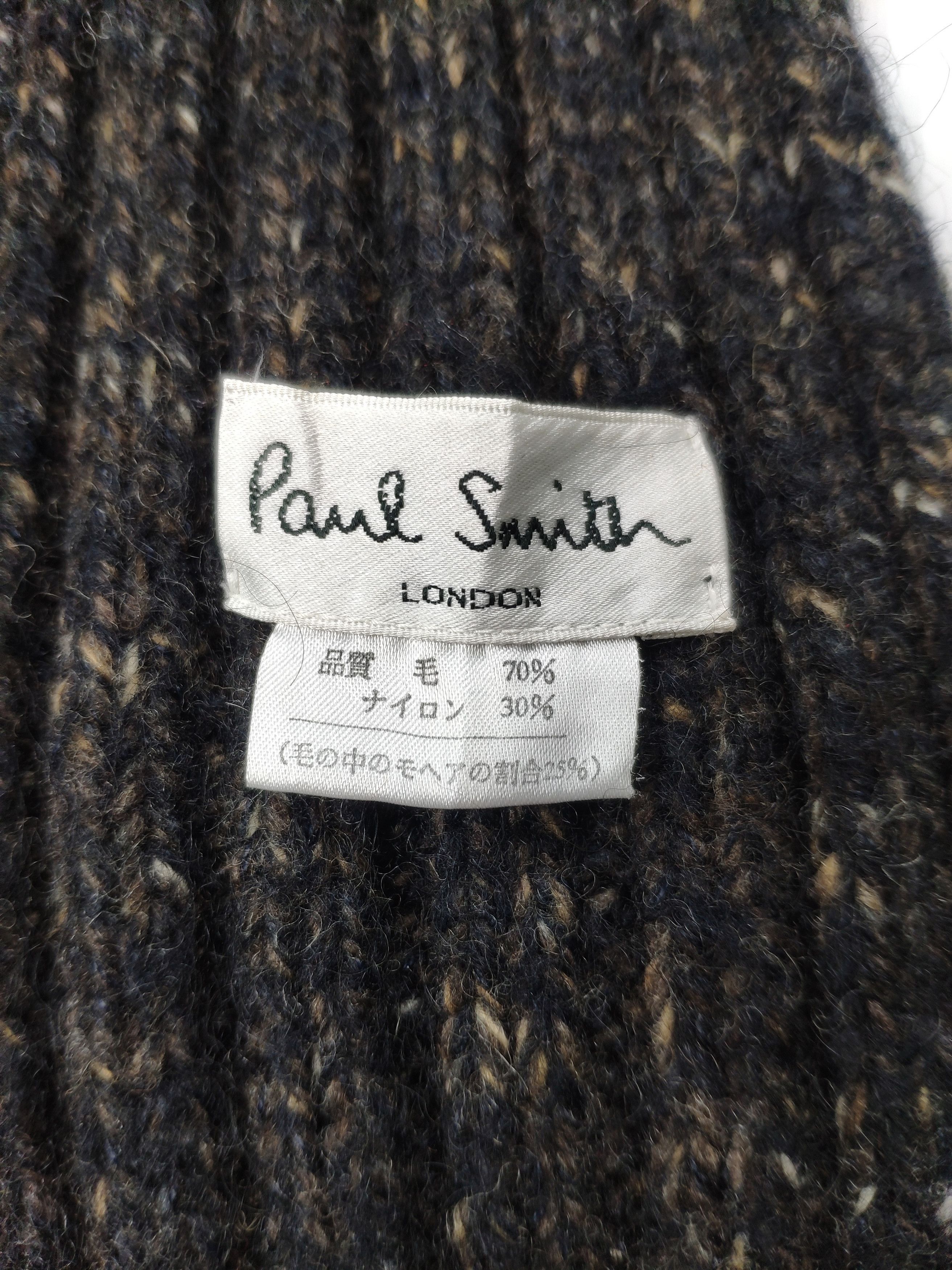 Paul Smith Steal 💥 Paul Smith Wool Scarf Muffler Size ONE SIZE - 3 Thumbnail