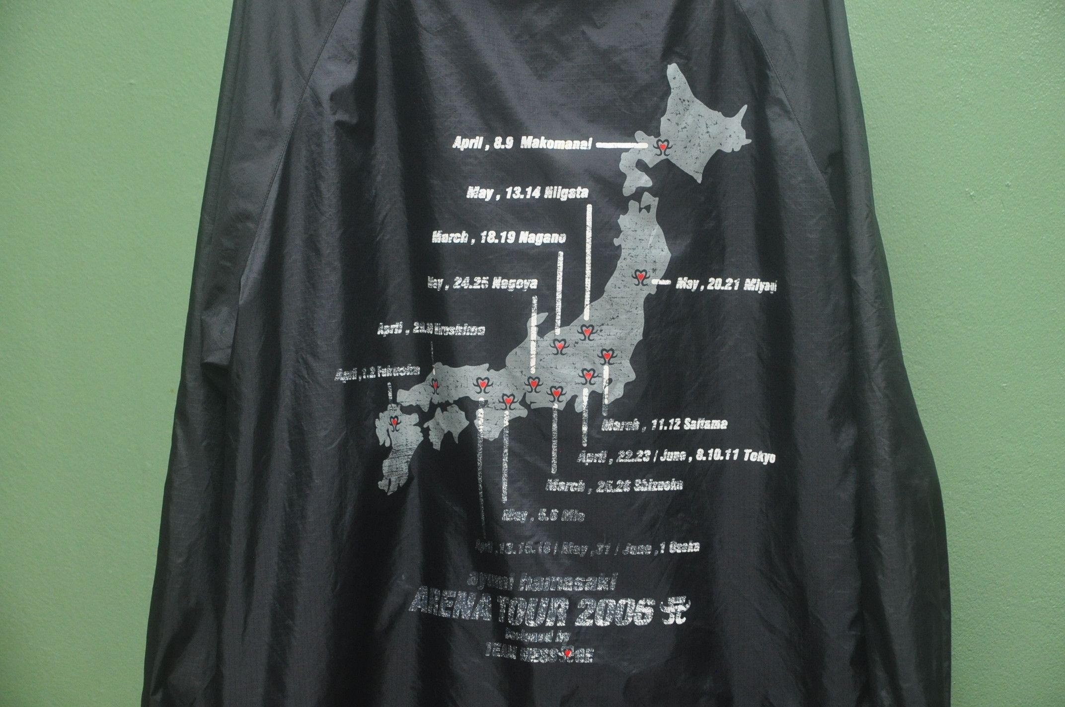 Band Tees × Japanese Brand × Vintage Ayumi Hamasaki Arena Tour 2006 Windbreaker Sweater Size US XL / EU 56 / 4 - 4 Thumbnail