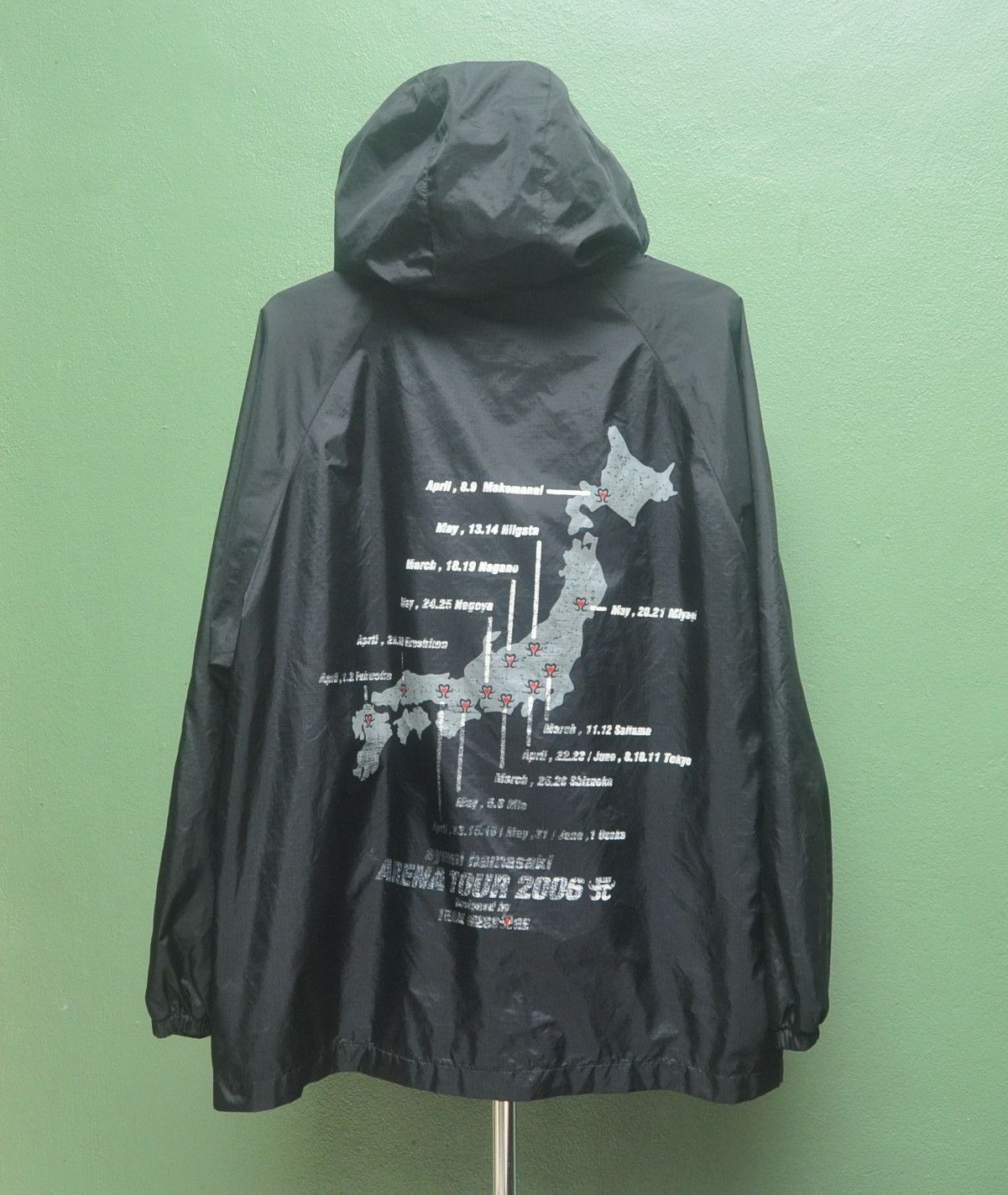 Band Tees × Japanese Brand × Vintage Ayumi Hamasaki Arena Tour 2006 Windbreaker Sweater Size US XL / EU 56 / 4 - 2 Thumbnail