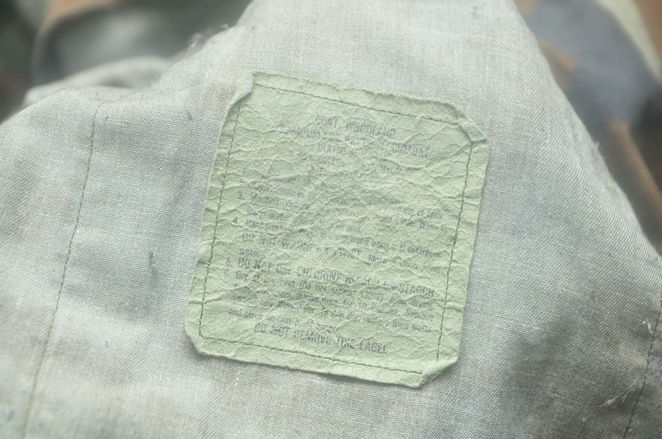 Vintage 60s 70s Army Military Patches Jacket