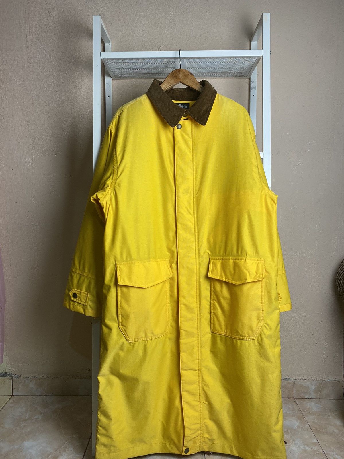Marlboro Vintage Malboro Raincoat Long Size US L / EU 52-54 / 3 - 1 Thumbnail
