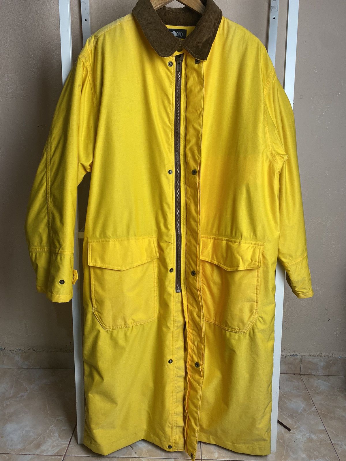 Marlboro Vintage Malboro Raincoat Long Size US L / EU 52-54 / 3 - 7 Thumbnail