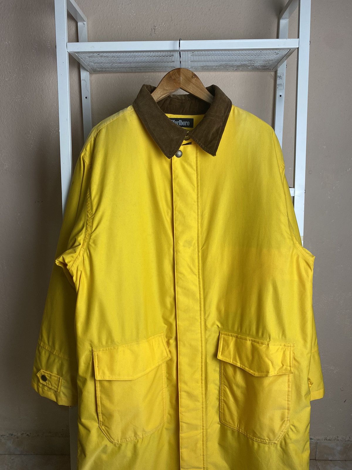 Marlboro Vintage Malboro Raincoat Long Size US L / EU 52-54 / 3 - 2 Thumbnail