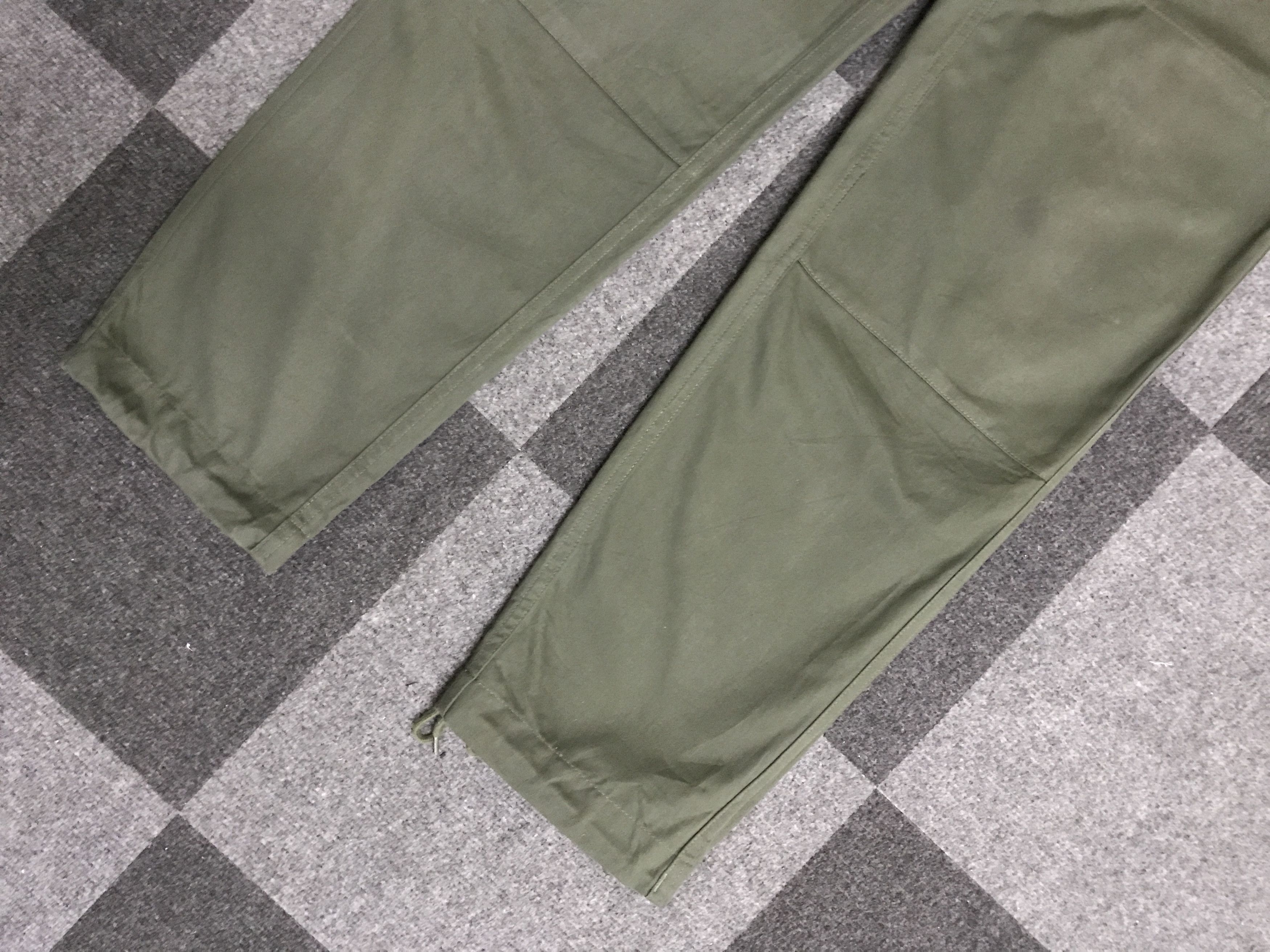 Vintage CP296 Vintage 80s French Military Cargo Pant Size US 29 - 4 Thumbnail
