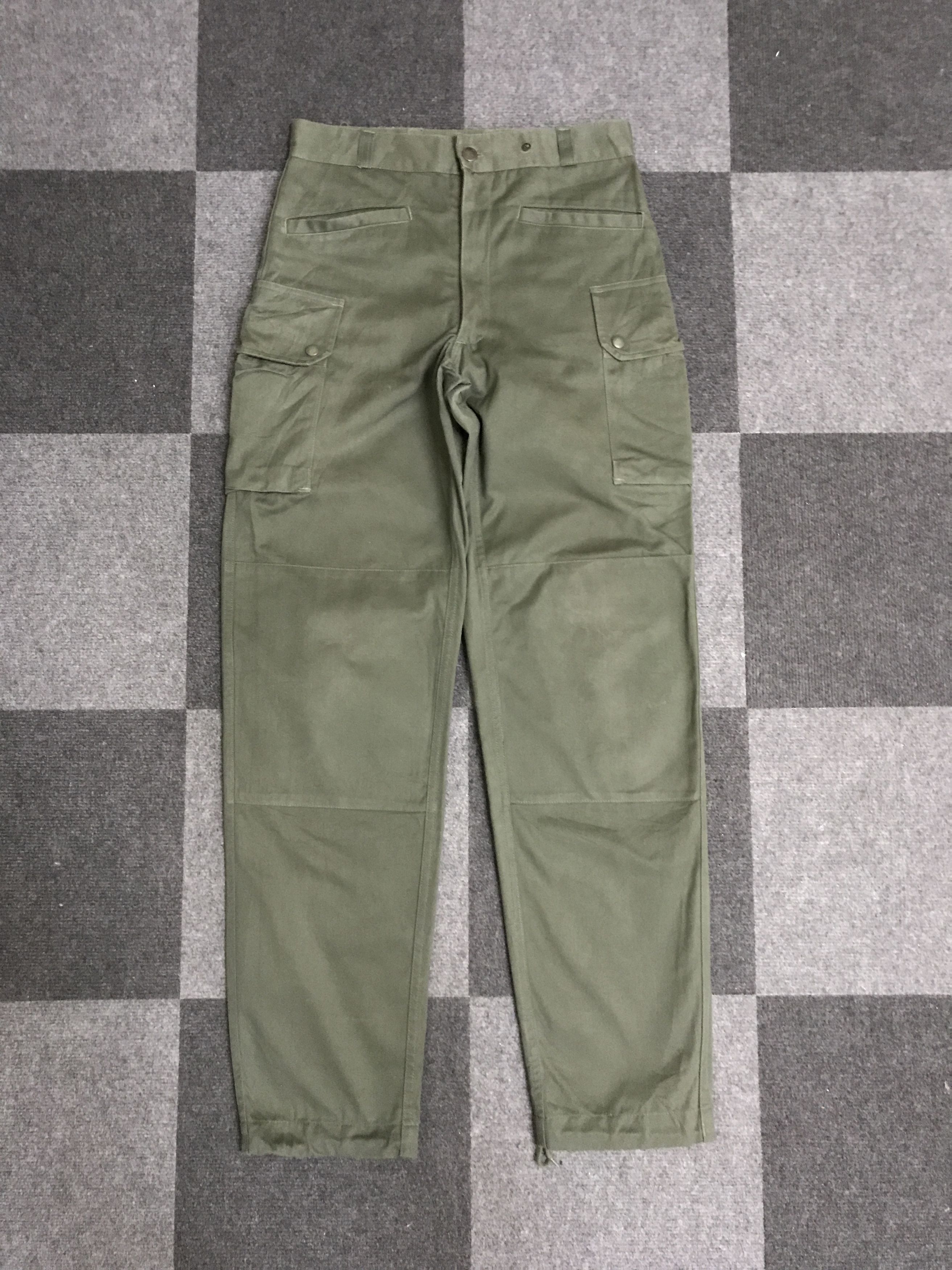 Vintage CP296 Vintage 80s French Military Cargo Pant Size US 29 - 1 Thumbnail