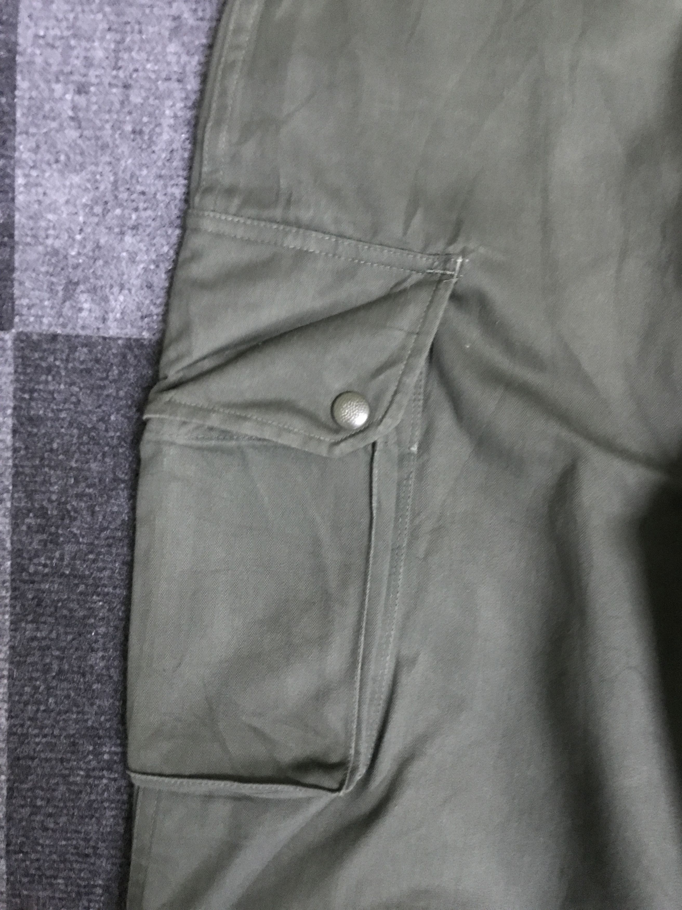 Vintage CP296 Vintage 80s French Military Cargo Pant Size US 29 - 13 Thumbnail