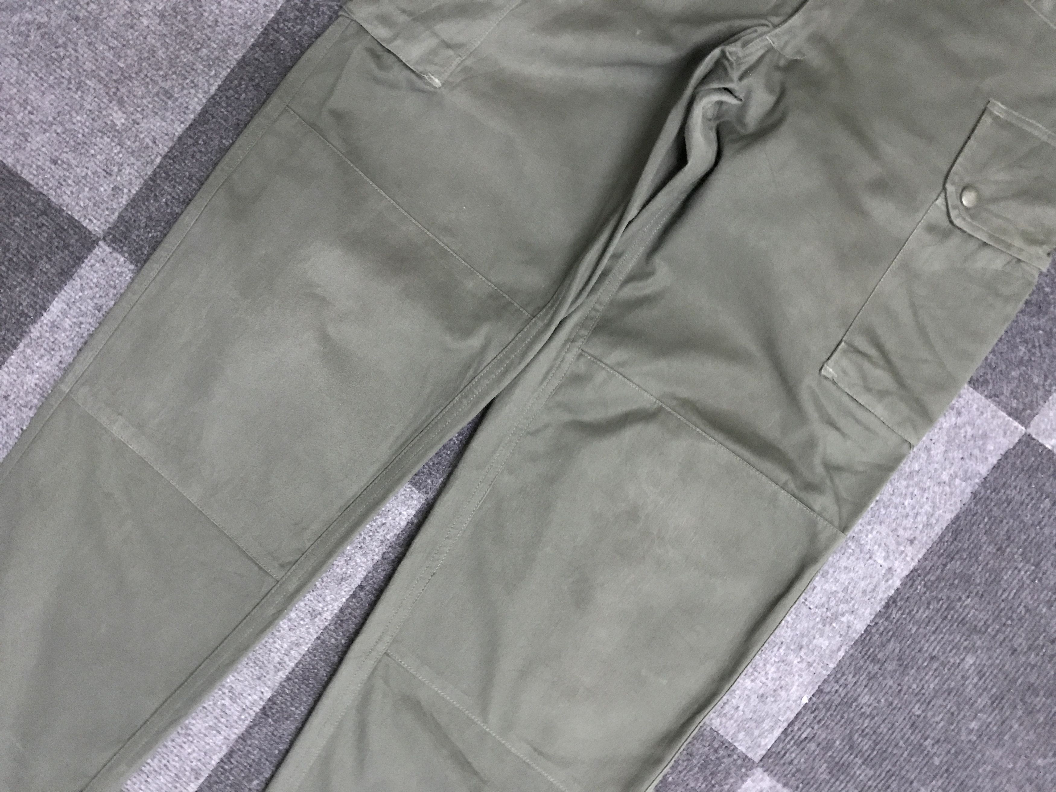 Vintage CP296 Vintage 80s French Military Cargo Pant Size US 29 - 3 Thumbnail