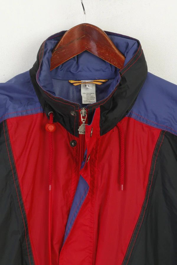 K-Way K-Way International Men L Jacket Black Red Vintage 8063 Size US L / EU 52-54 / 3 - 3 Thumbnail