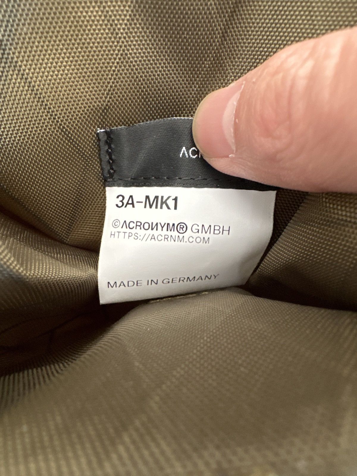 Acronym acronym 3A-MK1 | Grailed
