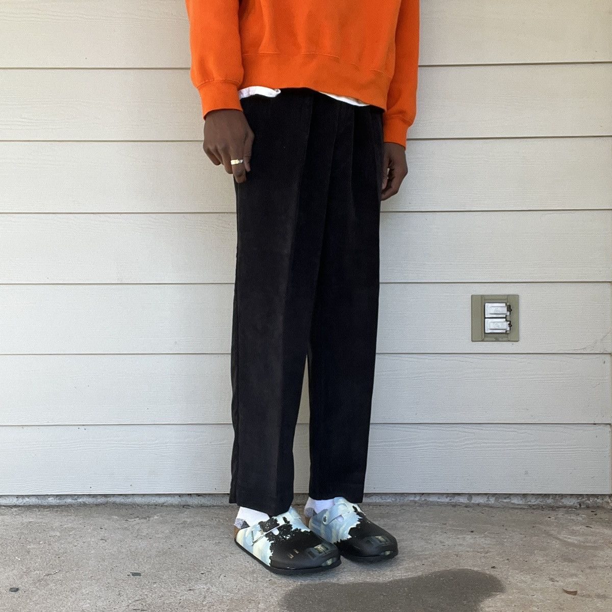 Vintage Vintage Black Solitude Corduroy Pants Size US 32 / EU 48 - 3 Thumbnail
