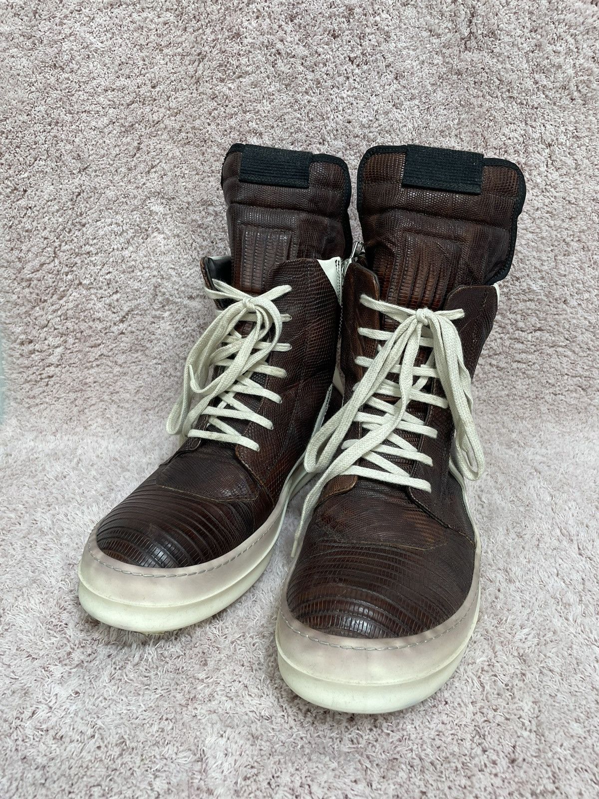 Rick owens geobasket iguana top