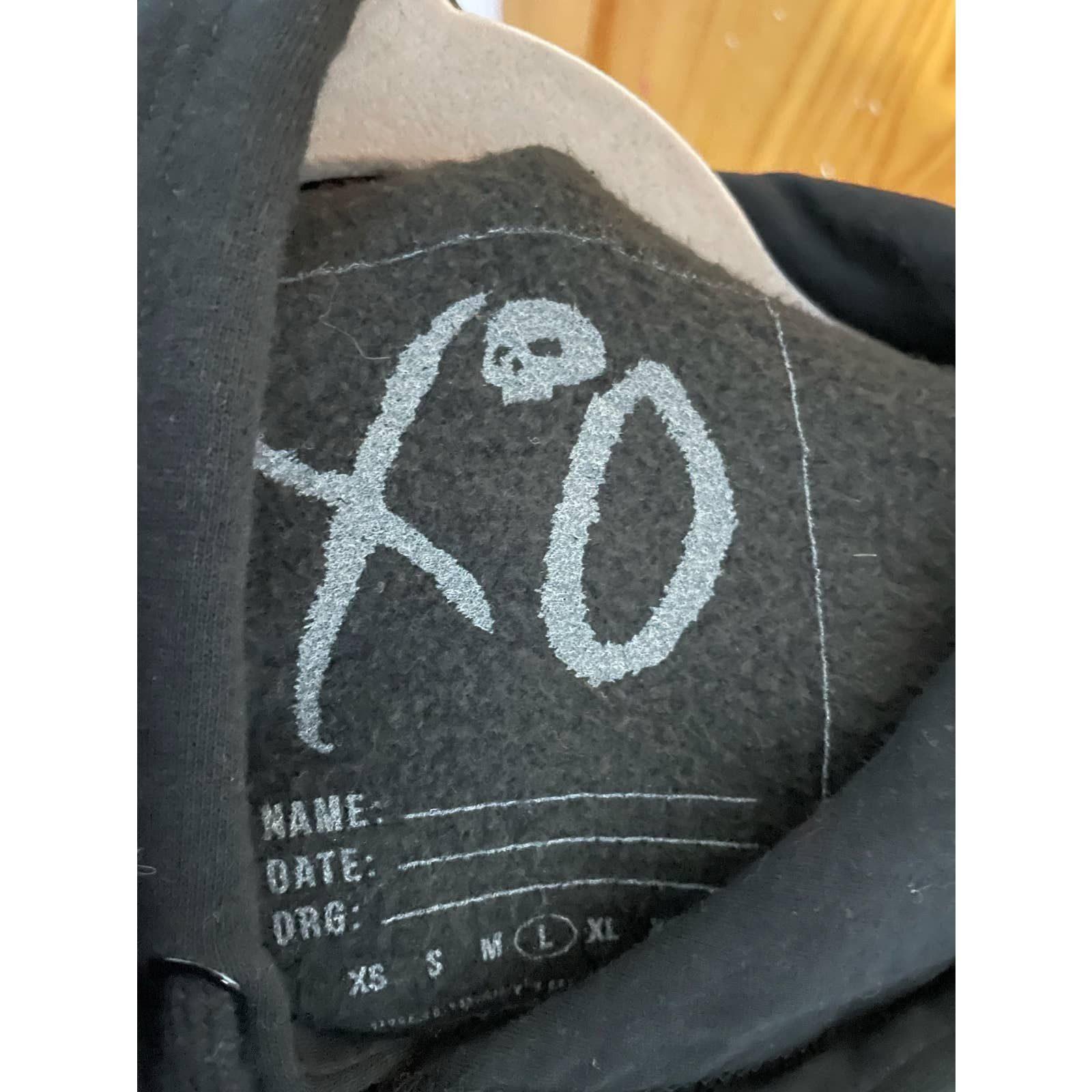 The Weeknd After Hours Dice Hoodie XO large