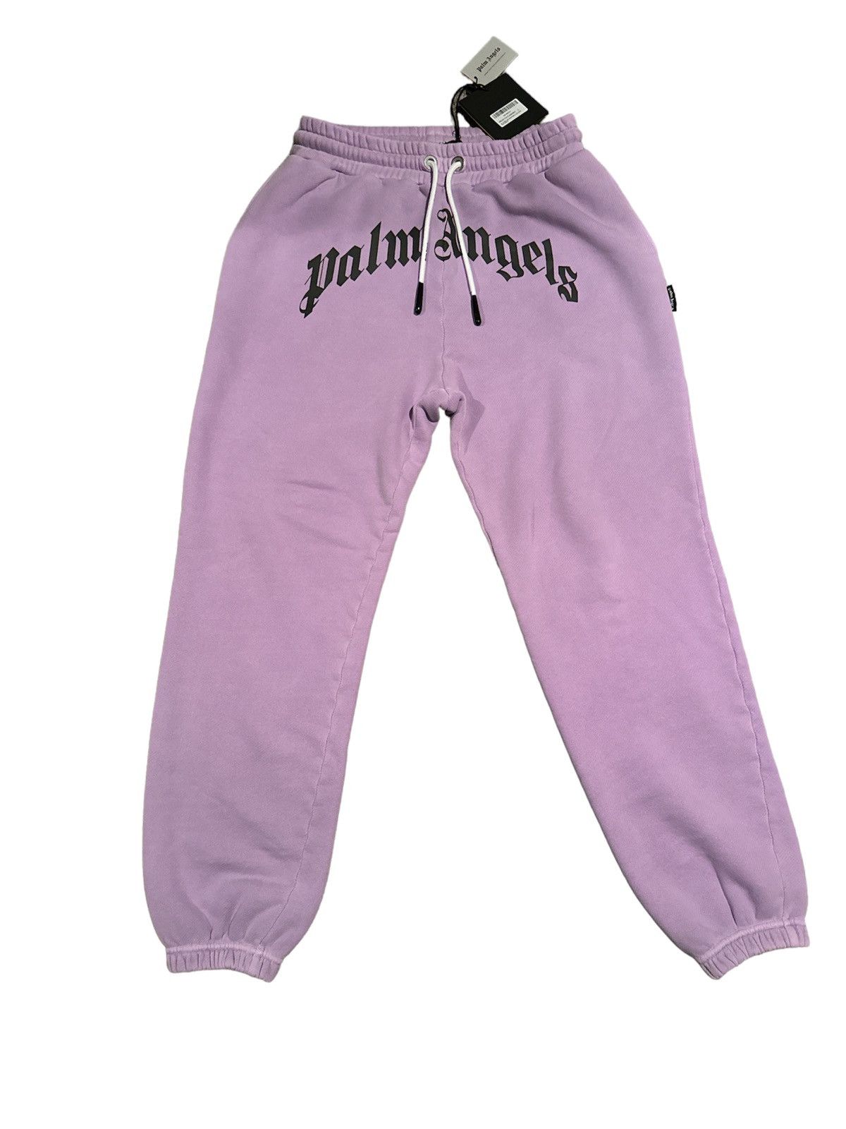 Palm Angels Melange Grey Sweatpants main image 0