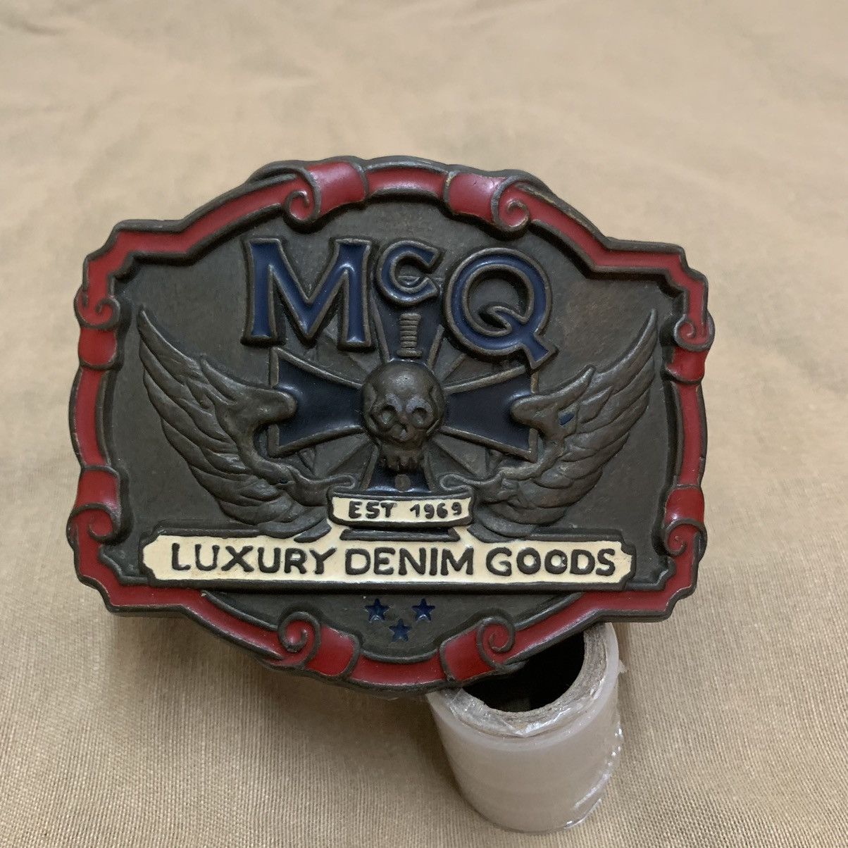 Vintage McQ Buckle Leather Belt