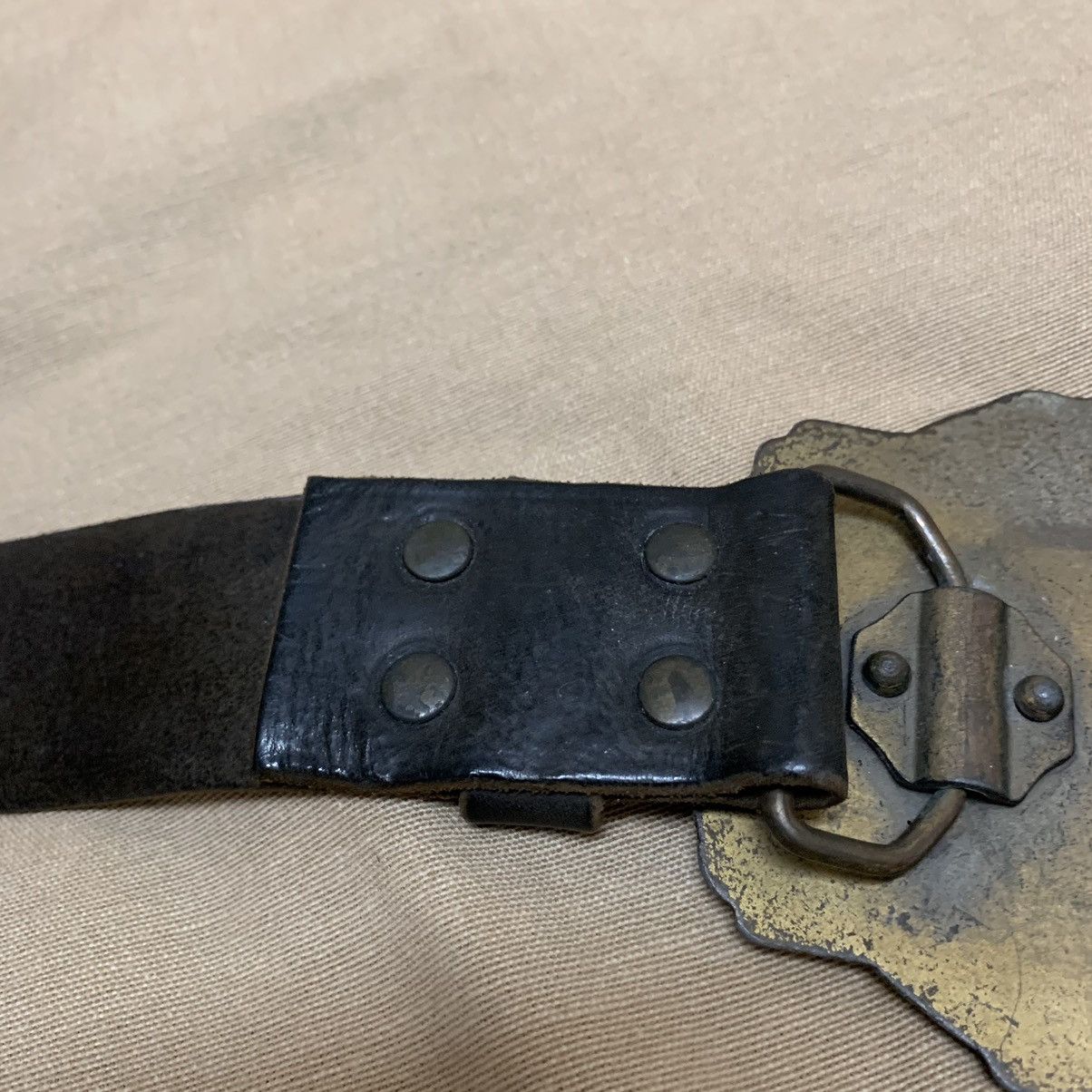 Vintage McQ Buckle Leather Belt
