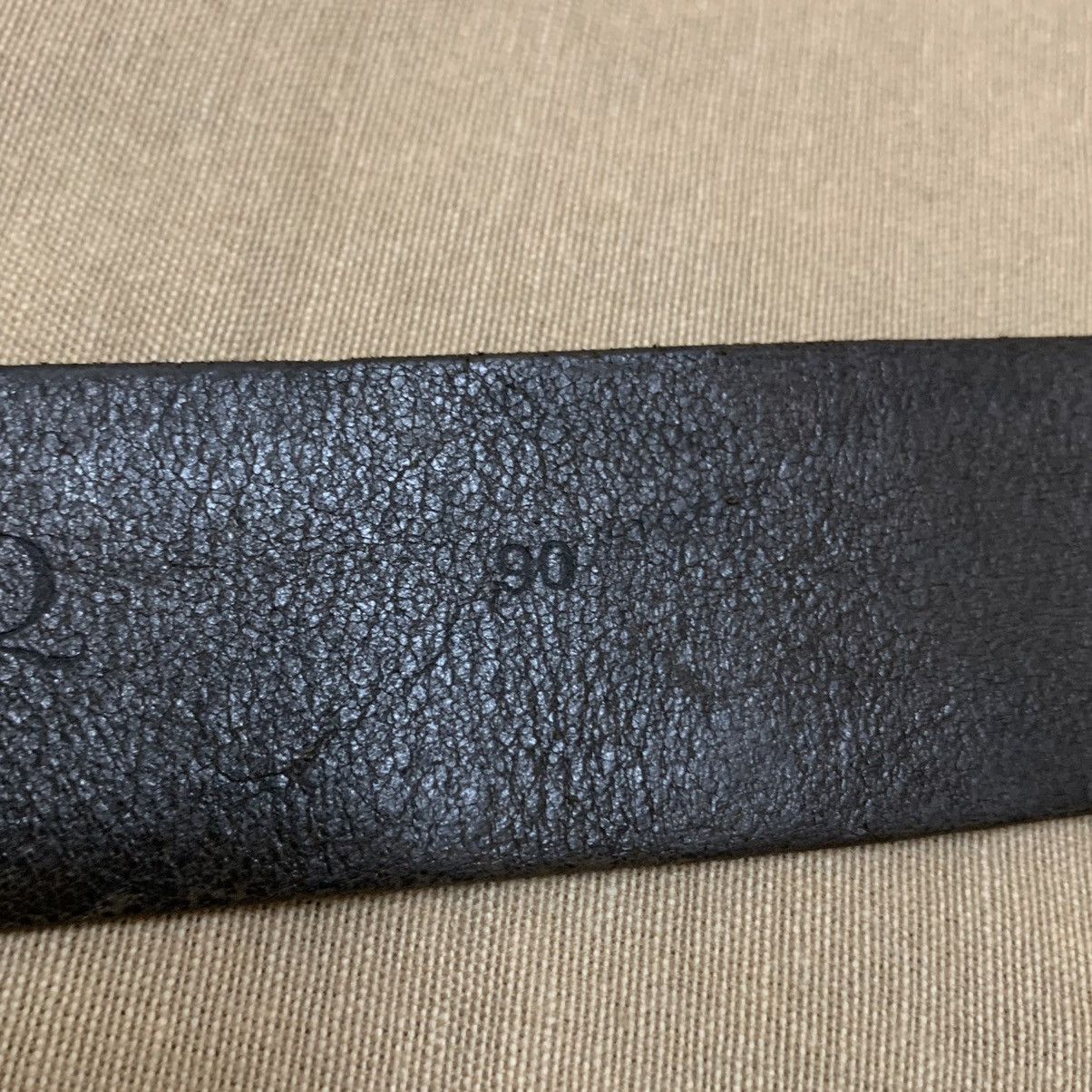 Vintage McQ Buckle Leather Belt