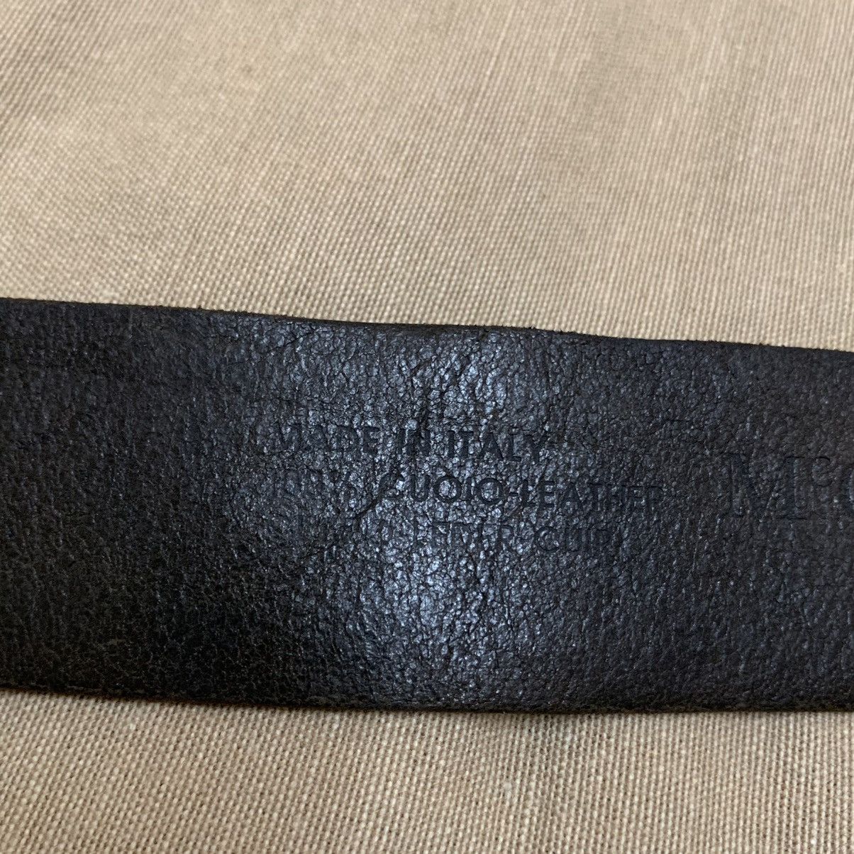 Vintage McQ Buckle Leather Belt