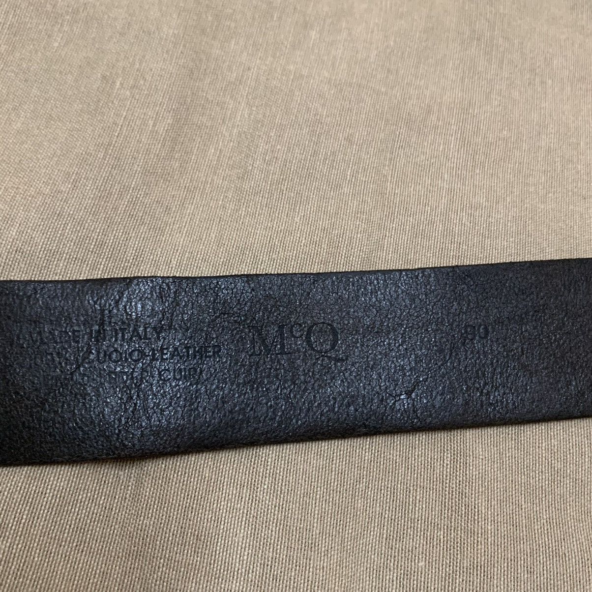 Vintage McQ Buckle Leather Belt