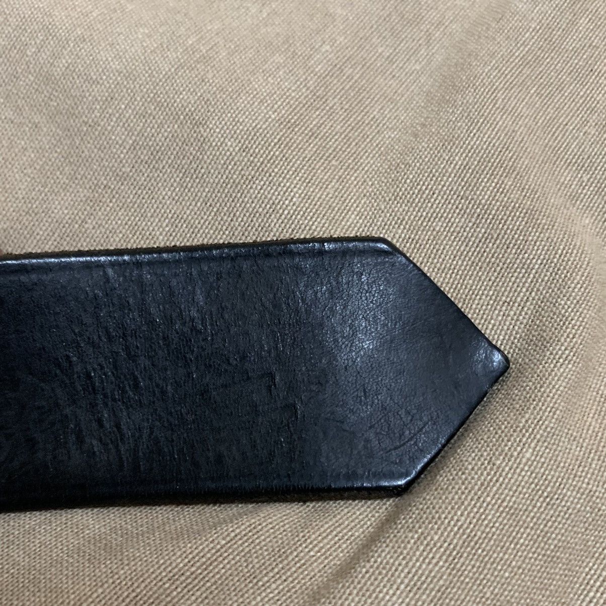Vintage McQ Buckle Leather Belt