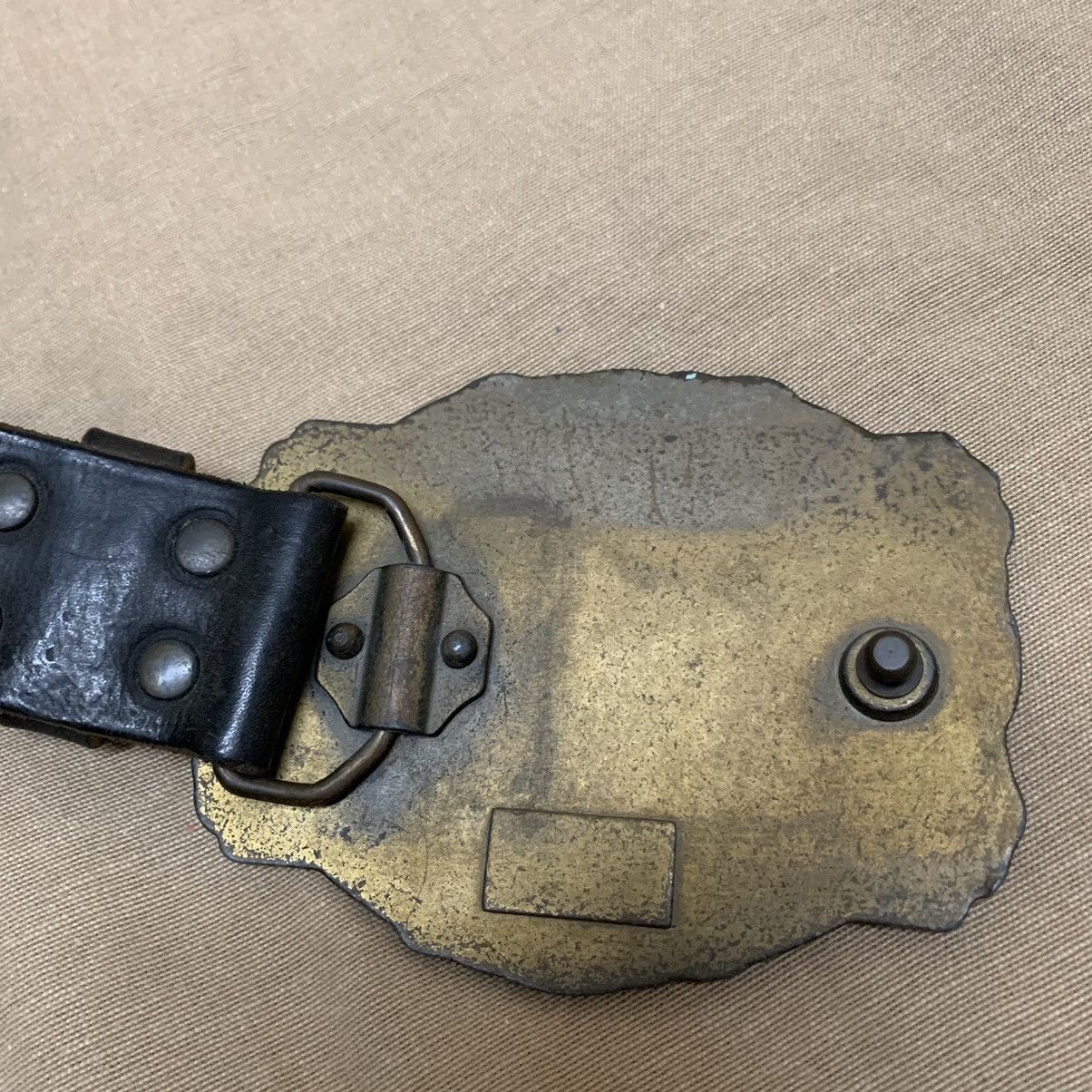 Vintage McQ Buckle Leather Belt